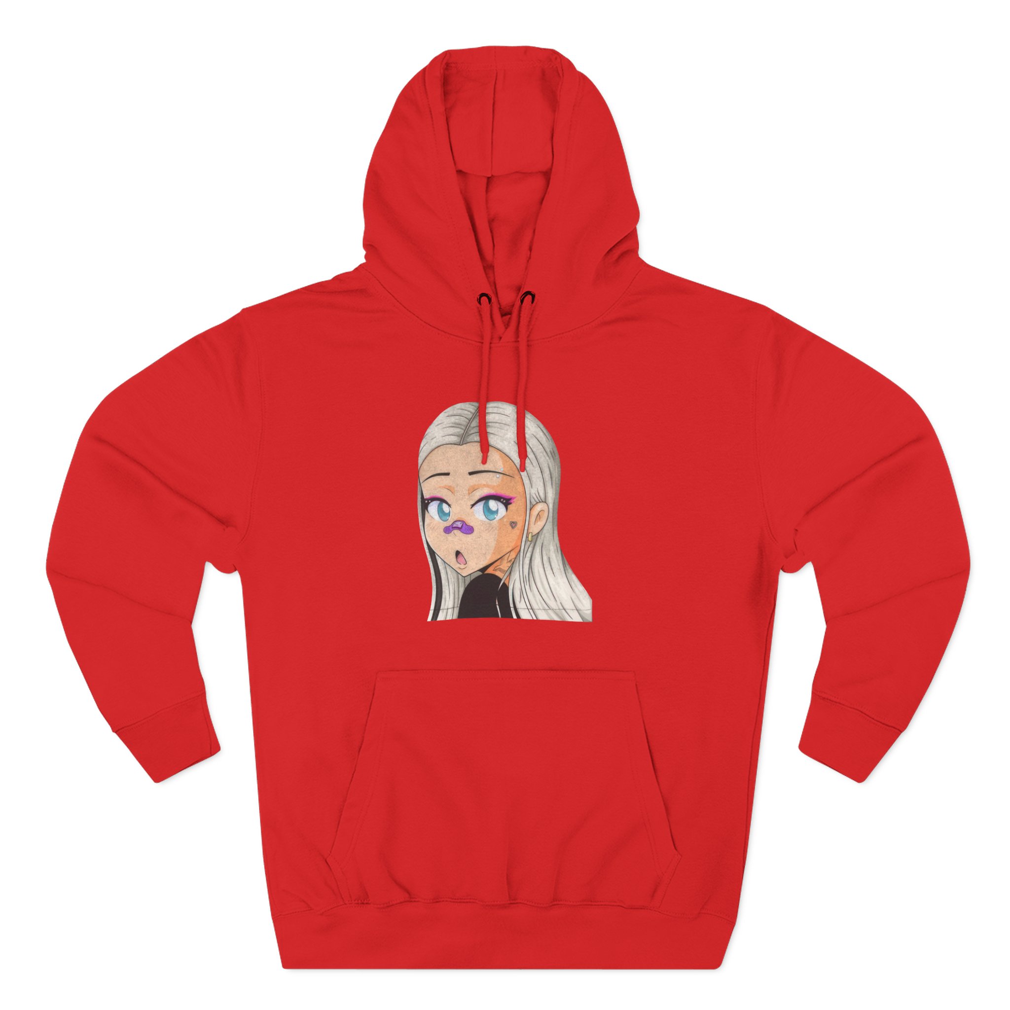 Young Miko Three-Panel Fleece Hoodie