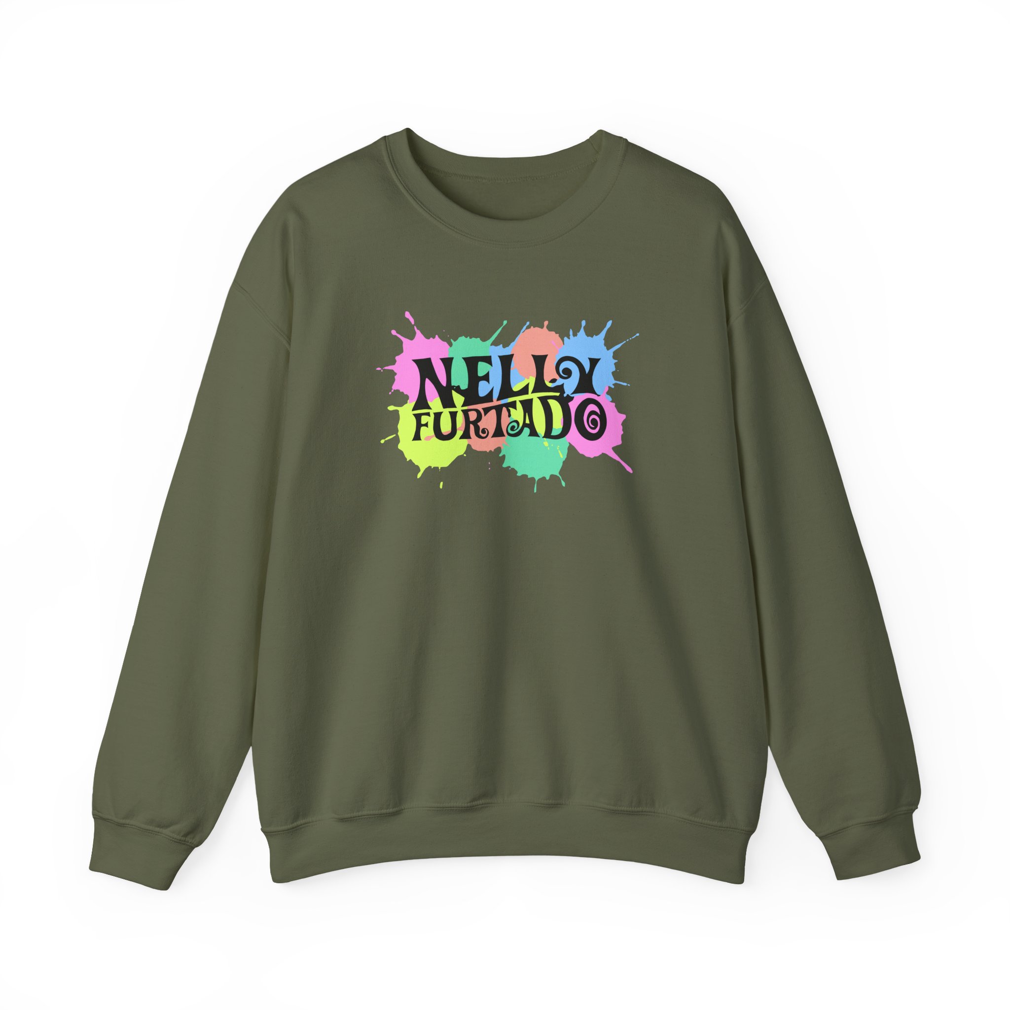 Nelly Furtado Unisex Heavy Blend Crewneck Sweatshirt