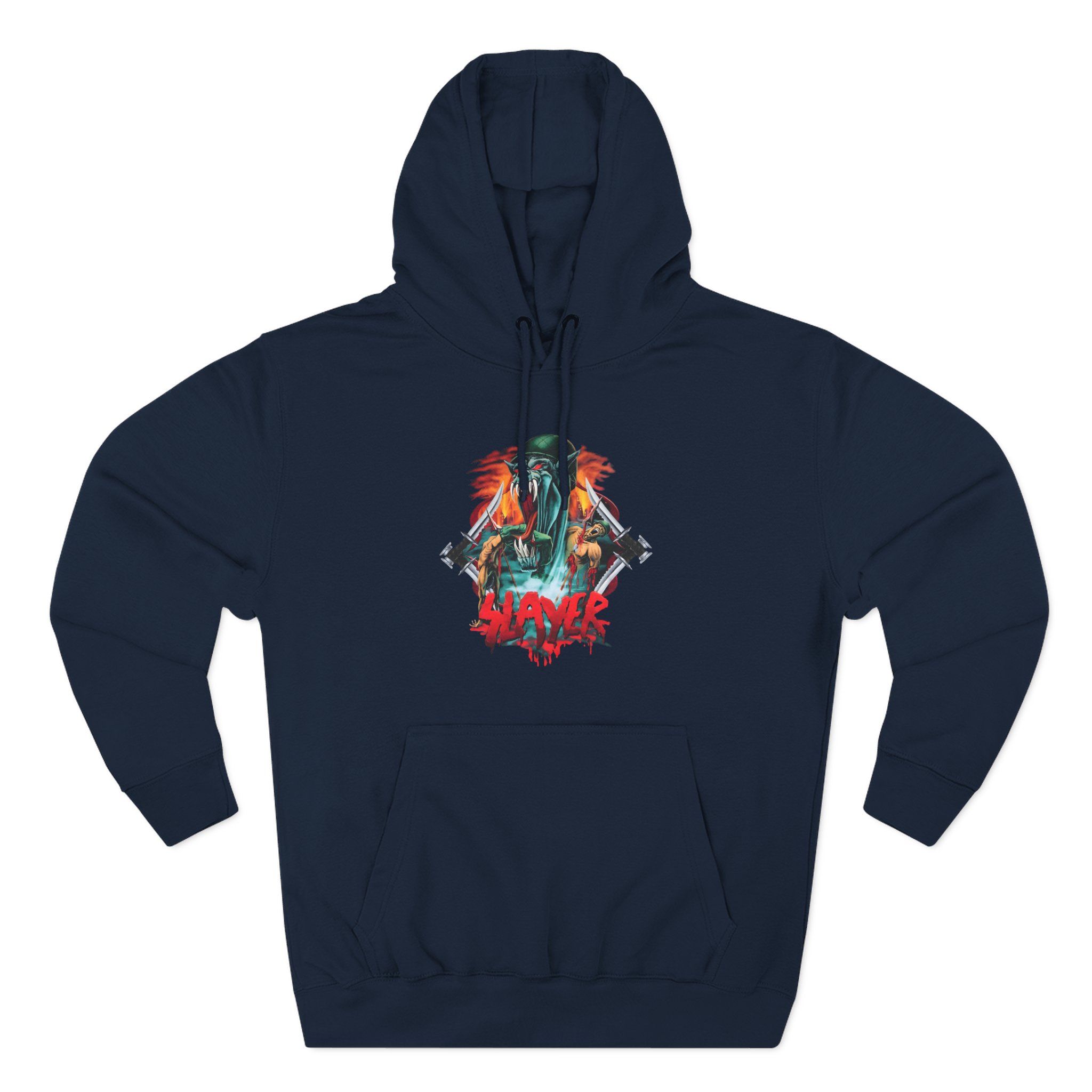 Slayer Soldier Feast Three-Panel Fleece Hoodie