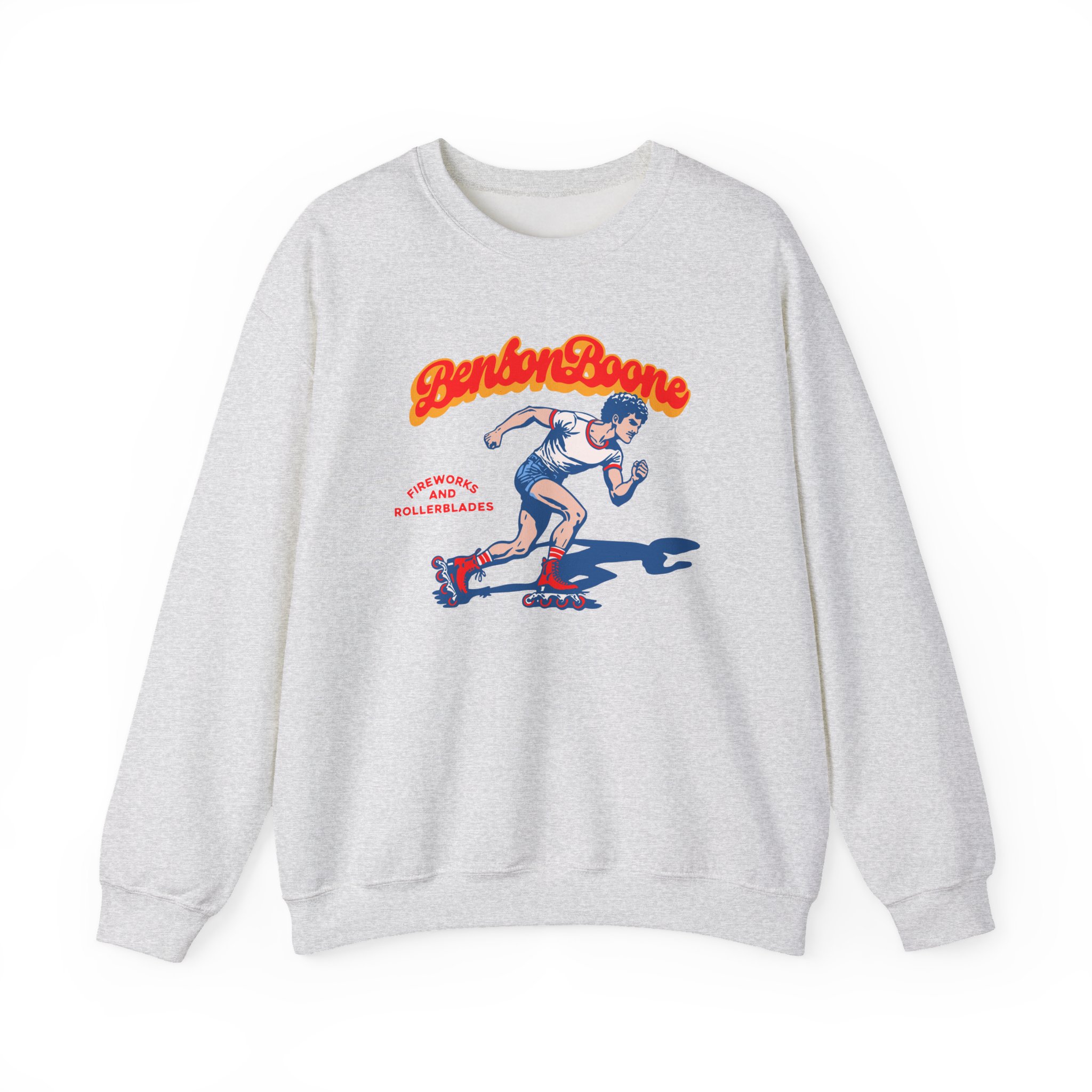 Benson Boone Rollerblading Benny Unisex Heavy Blendâ„¢ Crewneck Sweatshirt