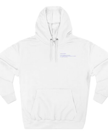 Joshua Bassett Why Must I Hurt Three-Panel Fleece Hoodie