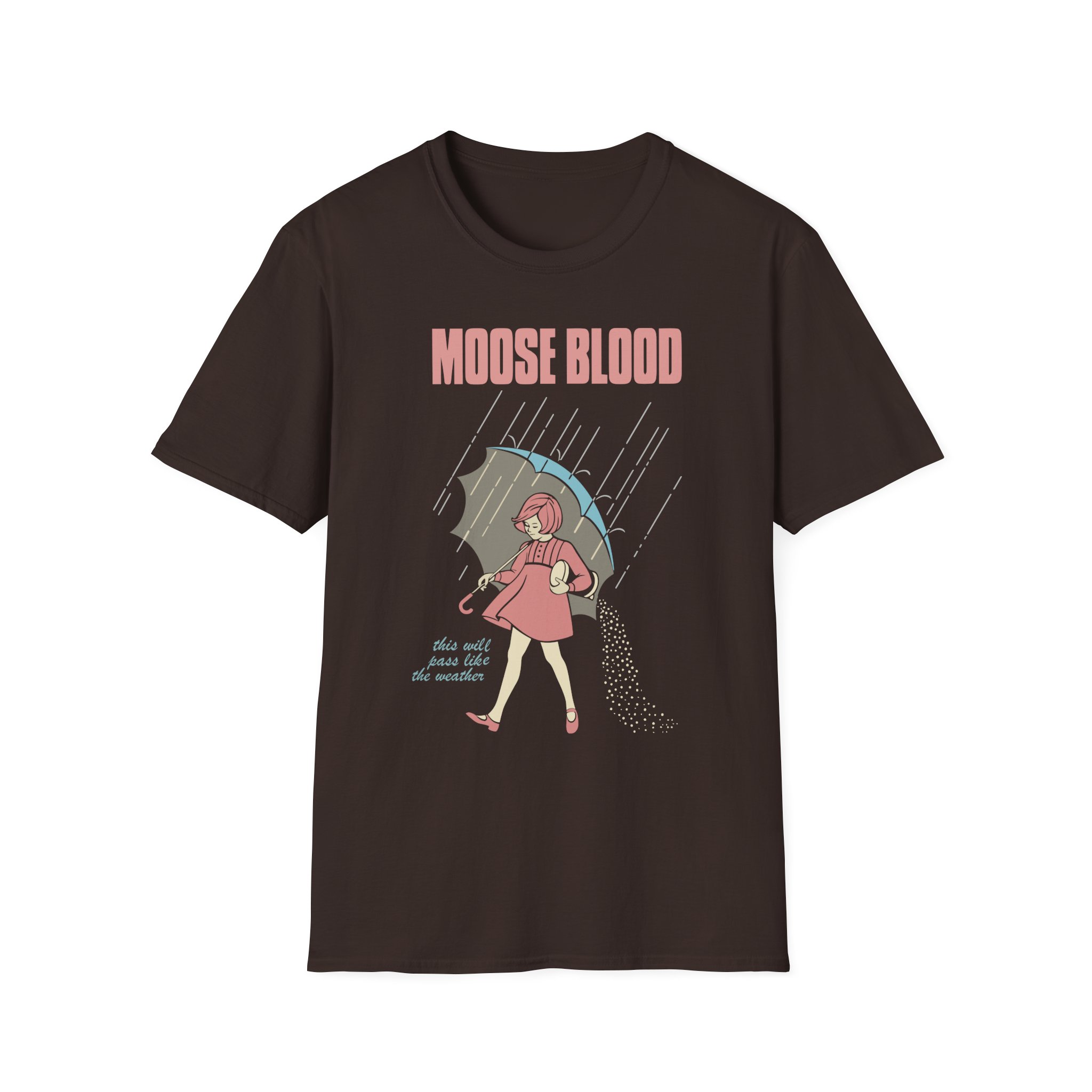 Moose Blood Emo Pop Punk Band Unisex Softstyle T-Shirt