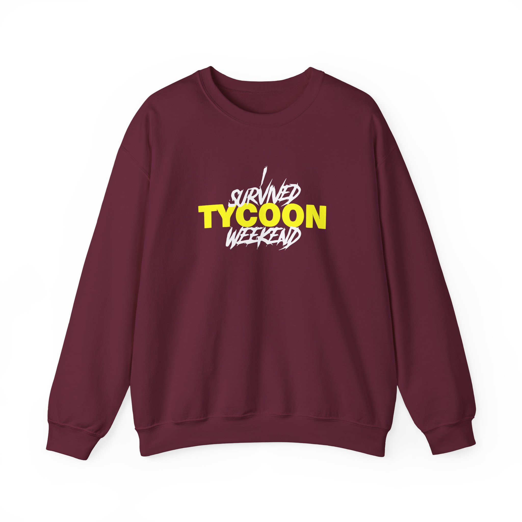 G-unit I Survined Tycoon Weekend Unisex Heavy Blendâ„¢ Crewneck Sweatshirt