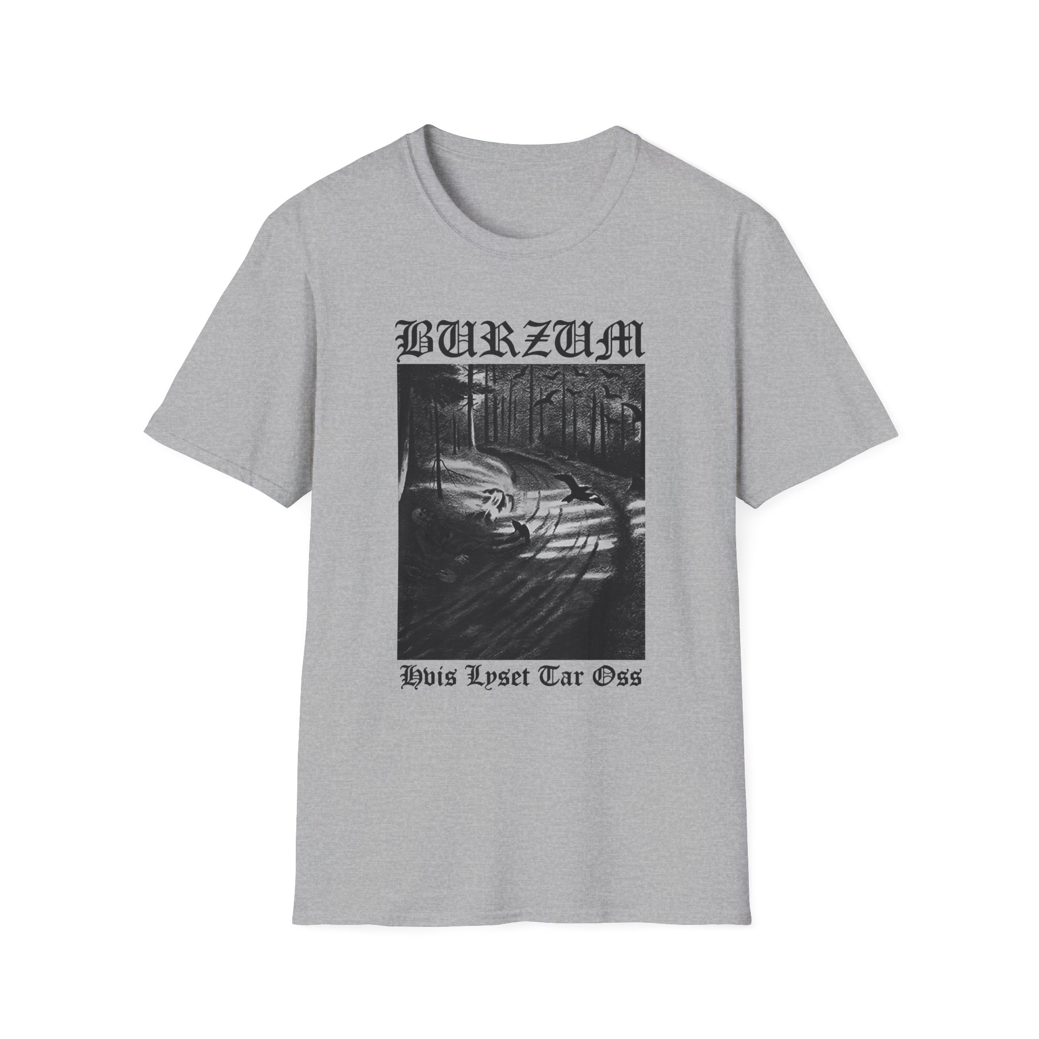 Burzum Hvis Lyset Tar Oss Unisex Softstyle T-Shirt
