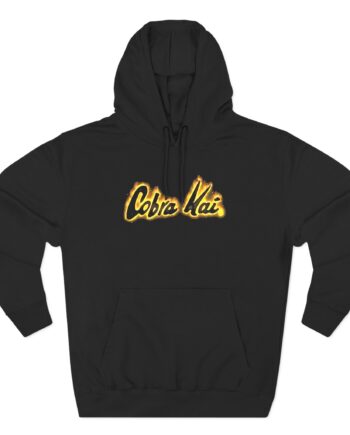Cobra Kai Fire Three-Panel Fleece Hoodie