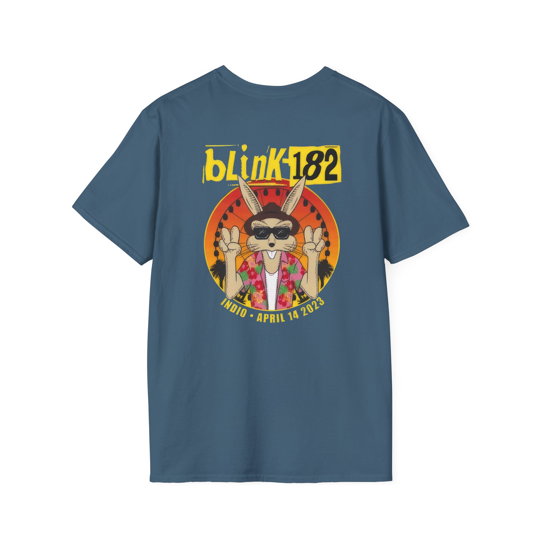 Blink 182 Coachella San Diego 2023 Unisex Softstyle T-Shirt