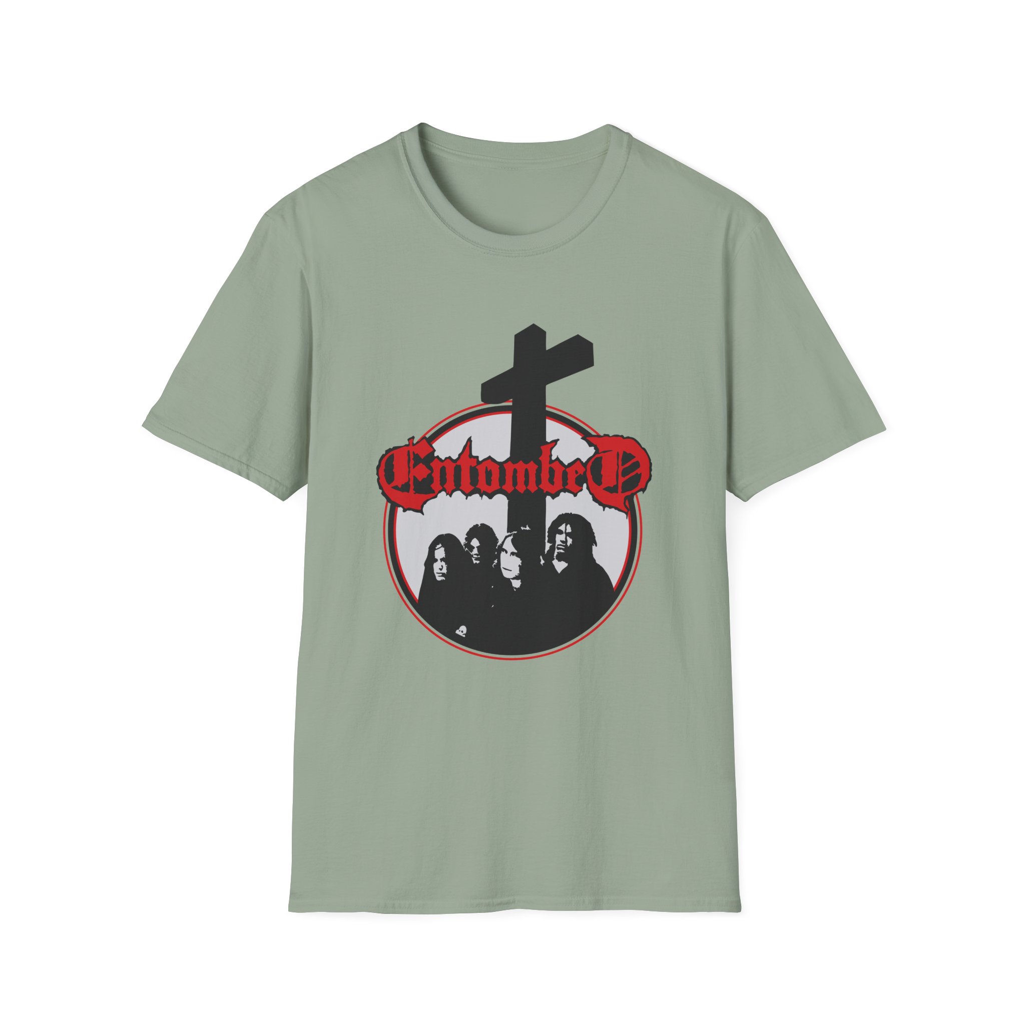 Entombed 3/4 Baseball Left Hand Unisex Softstyle T-Shirt