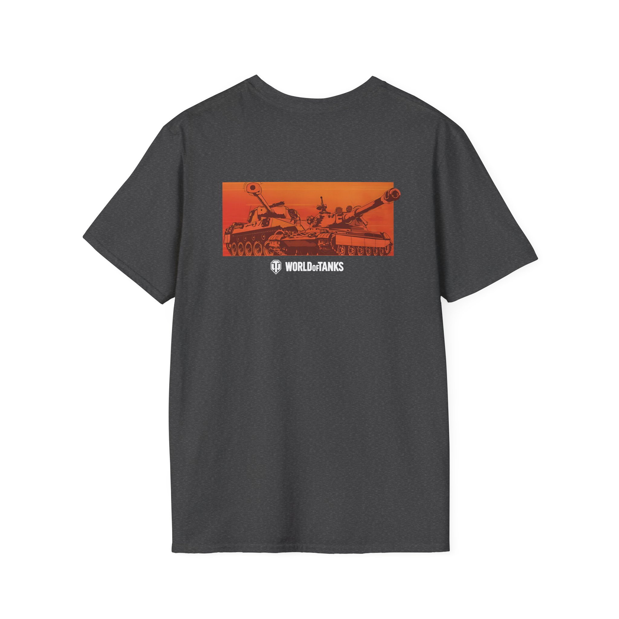 World of Tank Orange Sky Unisex Softstyle T-Shirt
