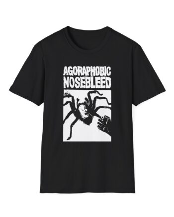 Agoraphobic Nosebleed Spider Unisex Softstyle T-Shirt