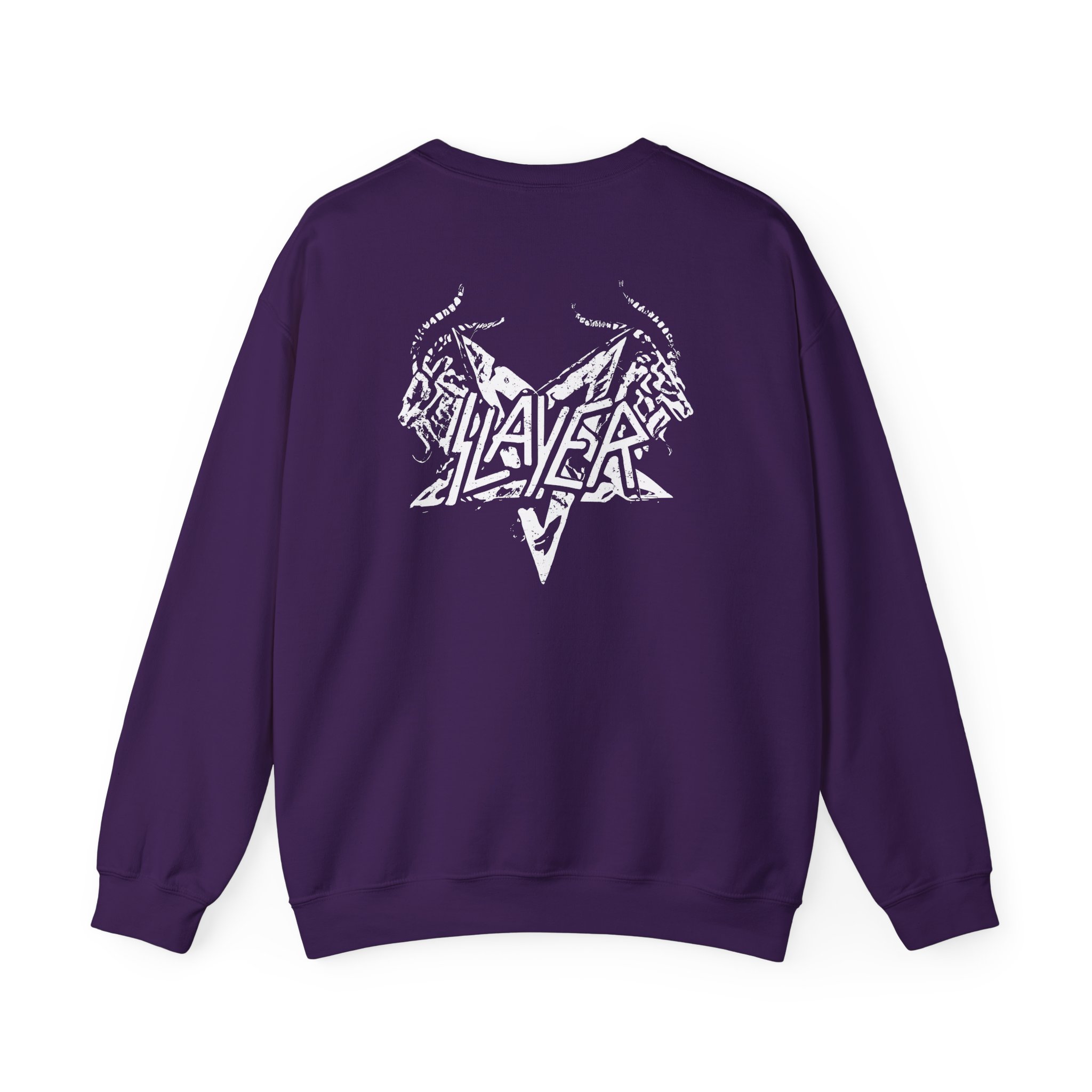 Slayer Horns Unisex Heavy Blendâ„¢ Crewneck Sweatshirt