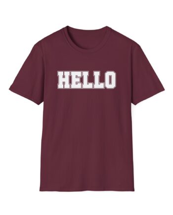 Shubble hello Unisex Softstyle T-Shirt