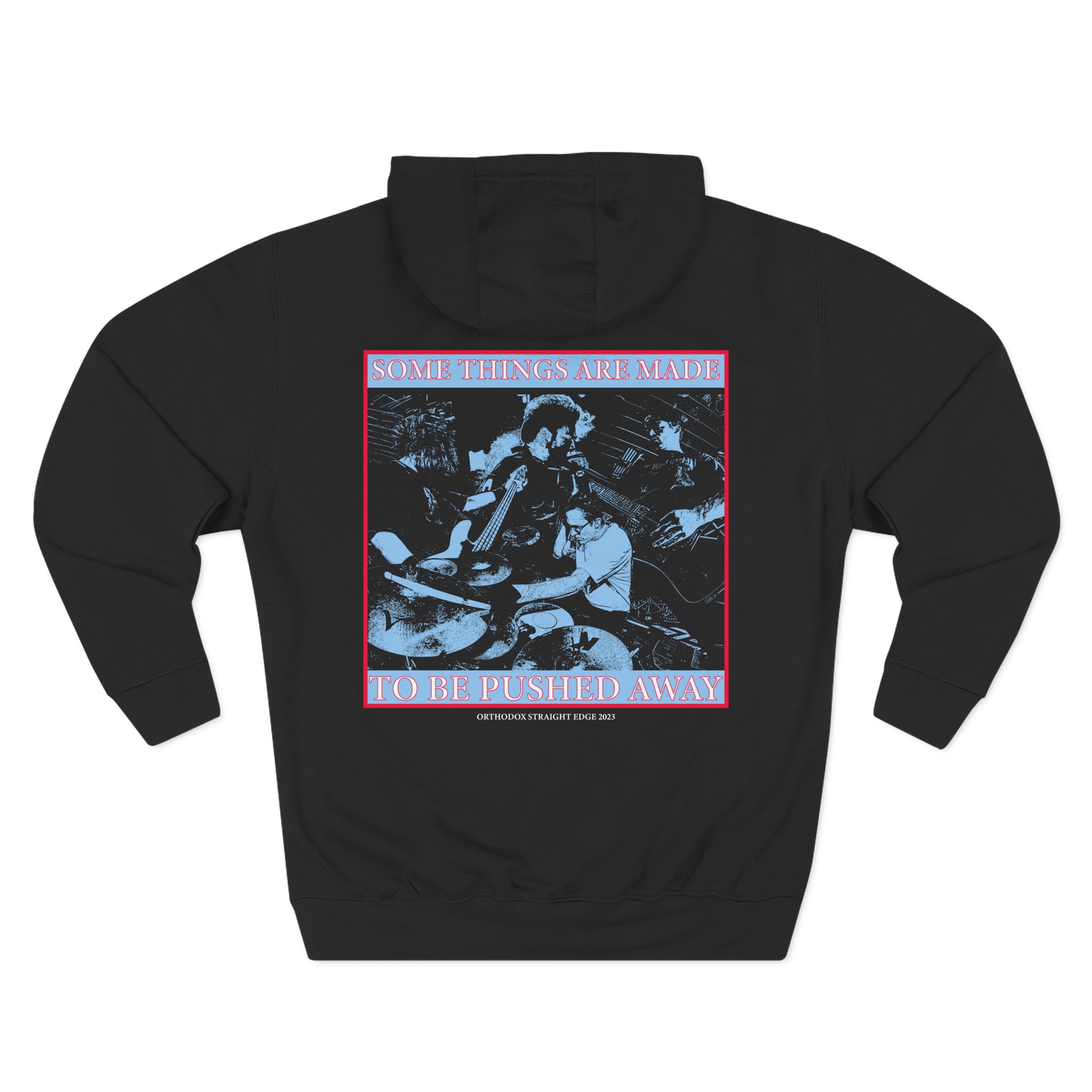 Orthodox Box Logo Three-Panel Fleece Hoodie