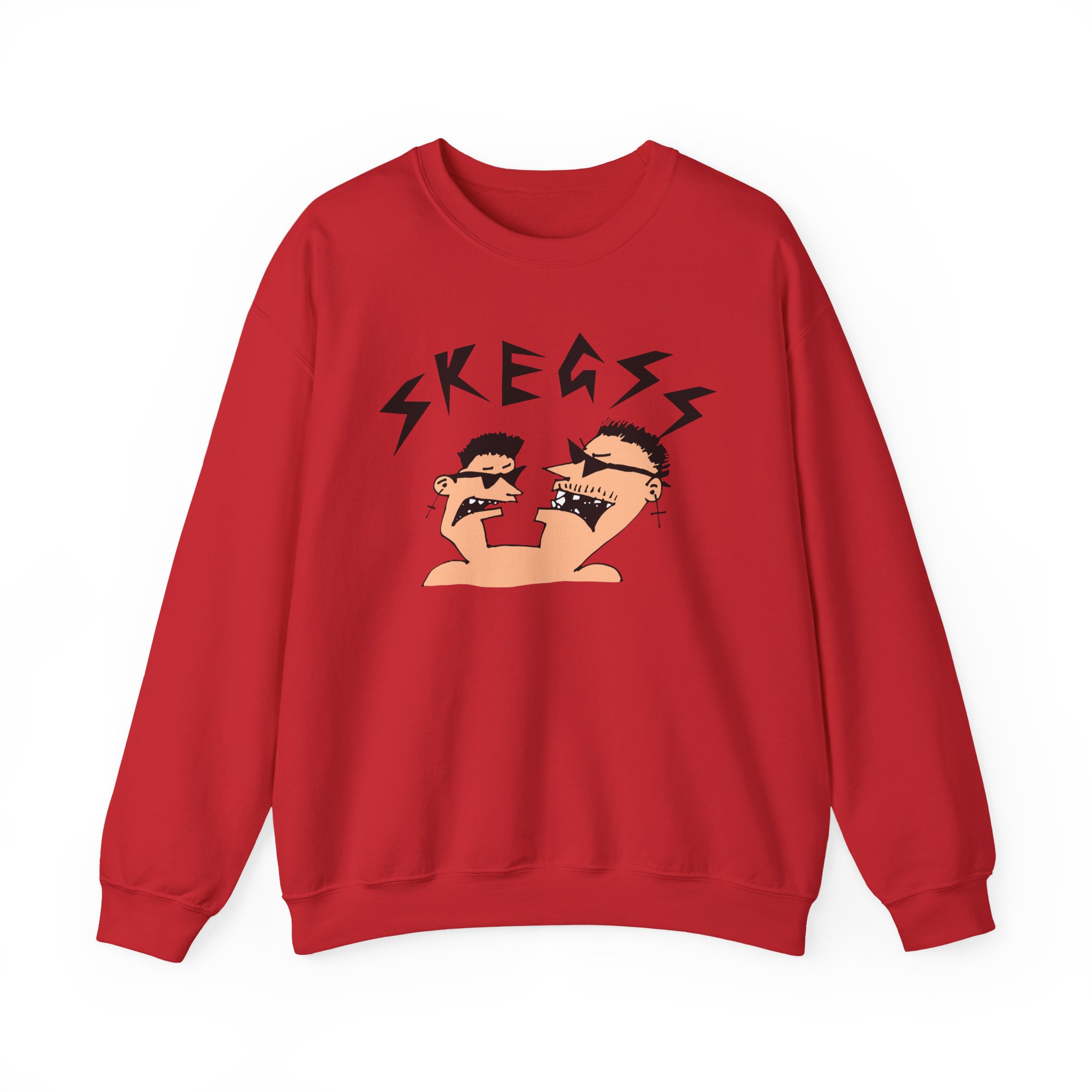 Skegss Two Heads Unisex Heavy Blendâ„¢ Crewneck Sweatshirt