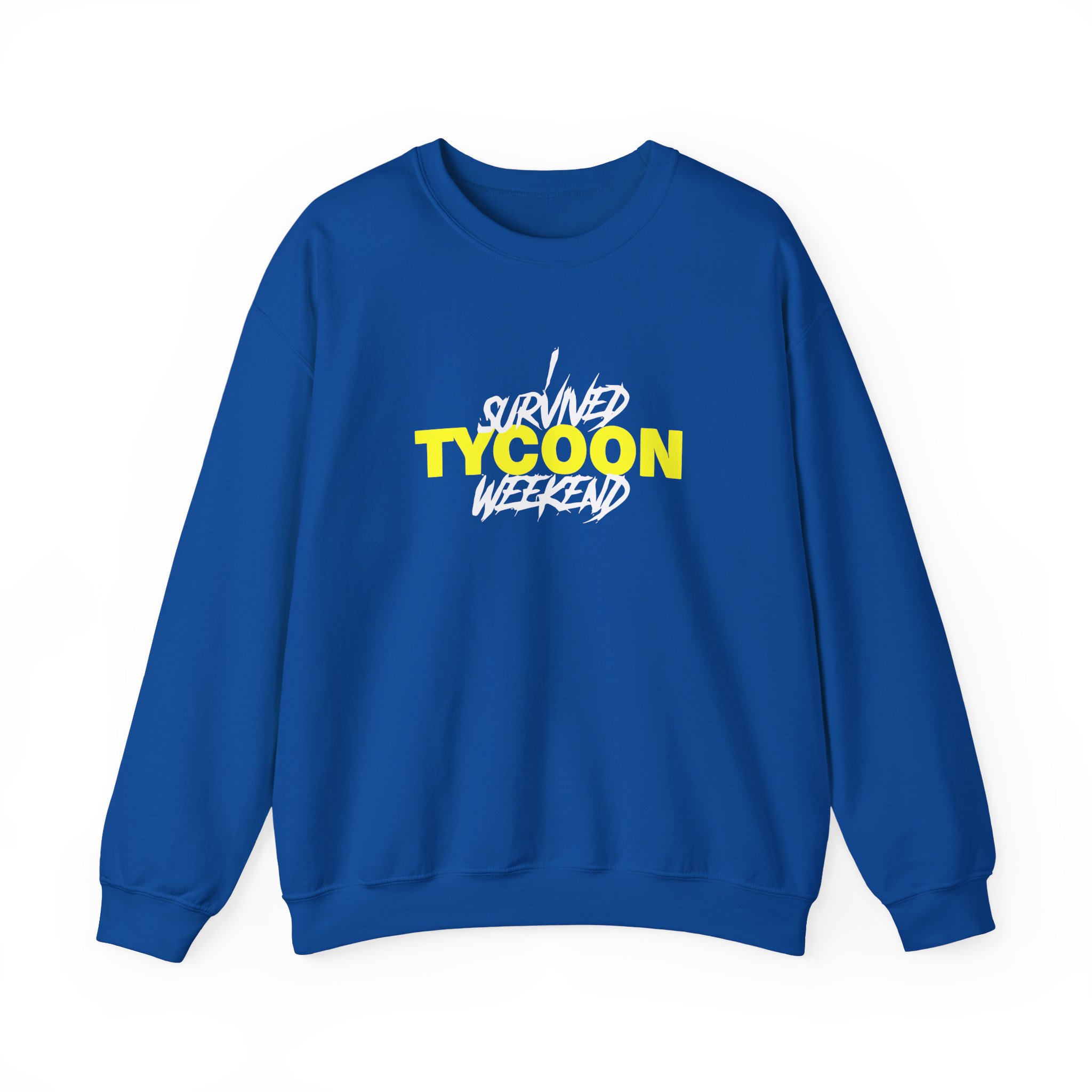 G-unit I Survined Tycoon Weekend Unisex Heavy Blendâ„¢ Crewneck Sweatshirt
