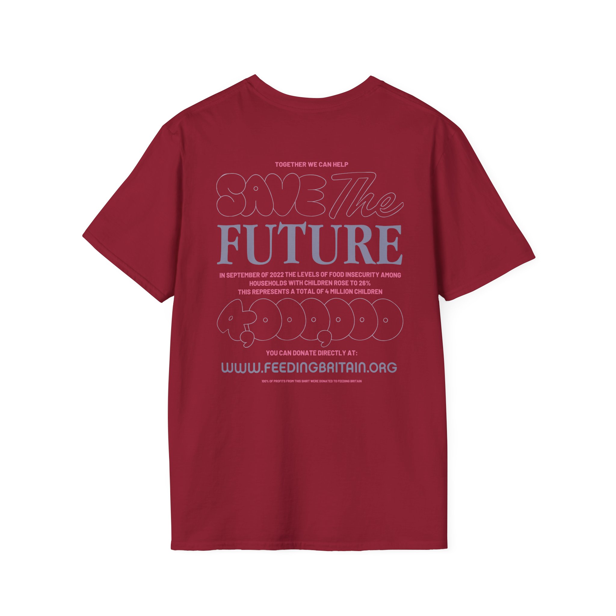 Zayn Malik Zayn X Feeding Britain Future Unisex Softstyle T-Shirt