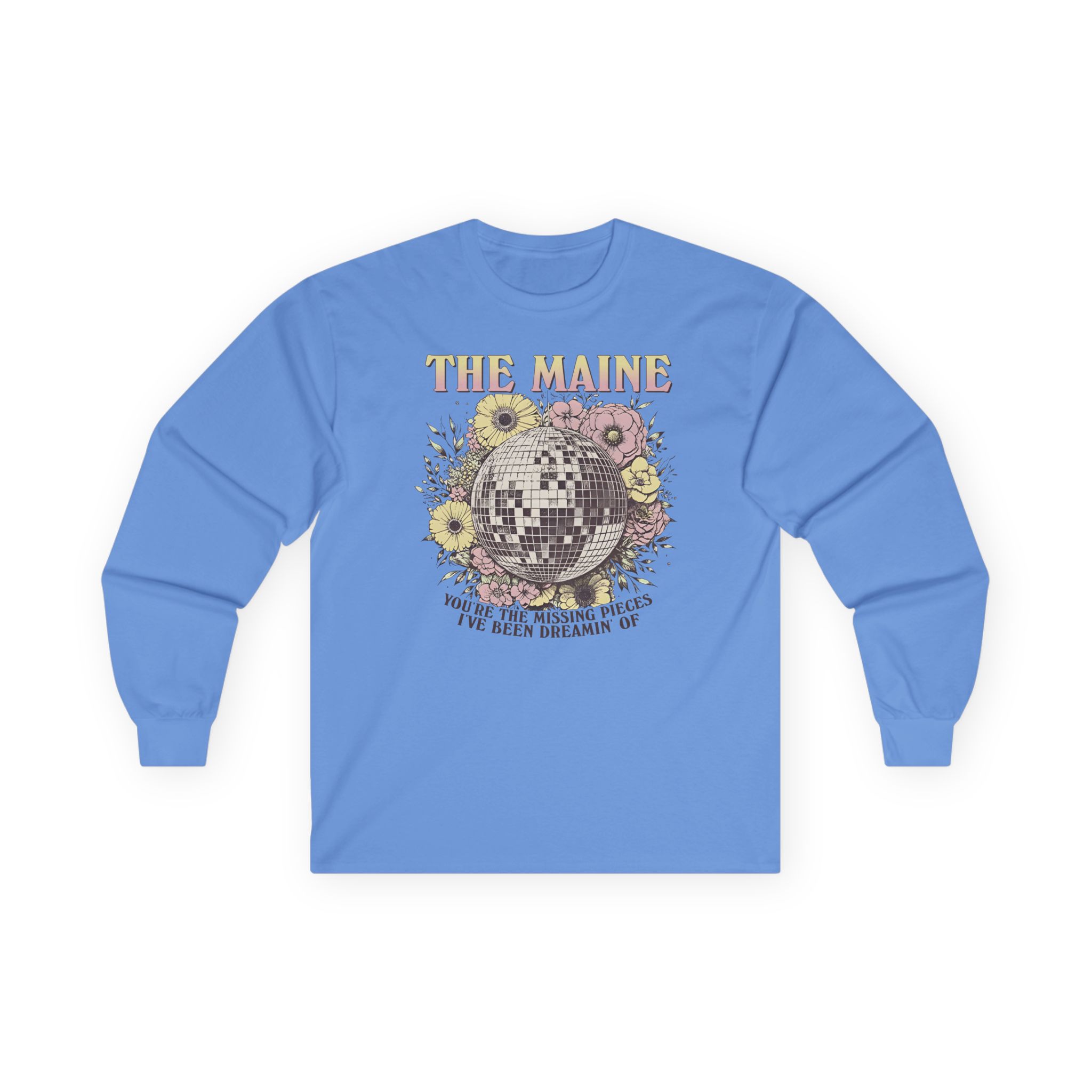 The Maine Floral Disco Unisex Ultra Cotton Long Sleeve Tee