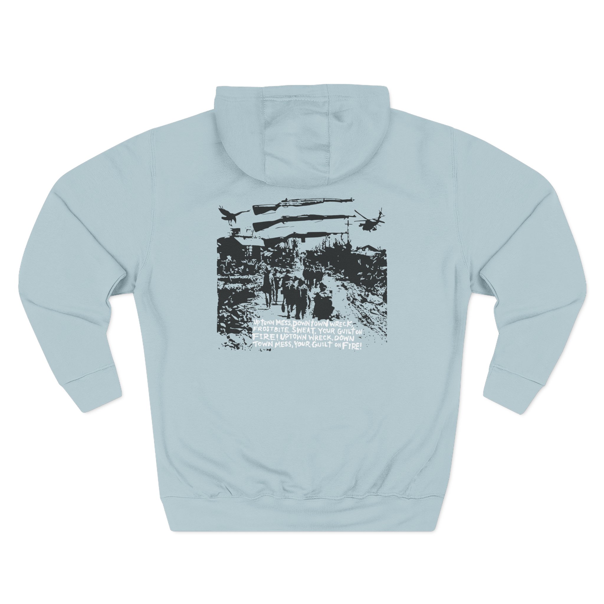 Eyehategod New Orleans is the New Vietnam Three-Panel Fleece Hoodie