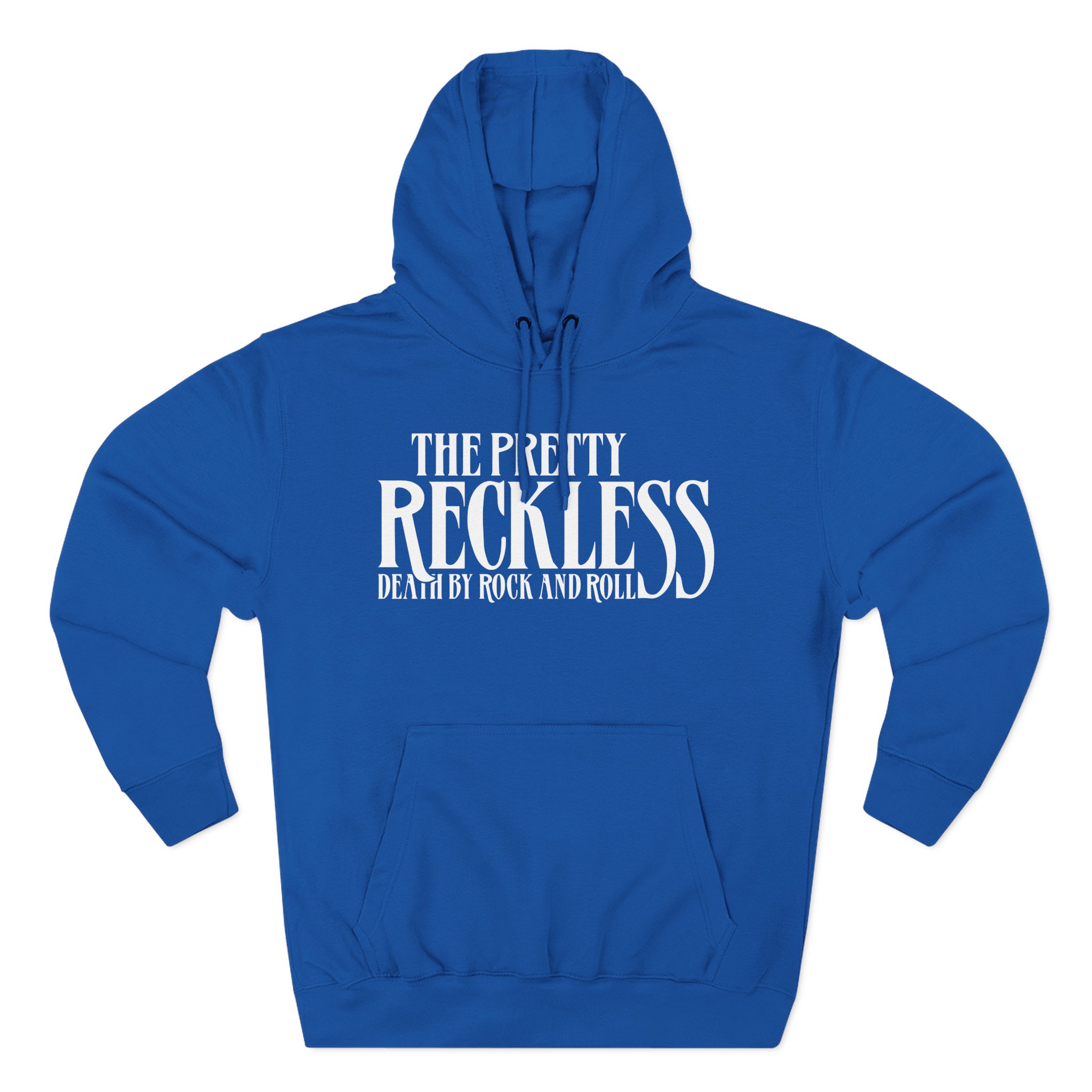 The Pretty Reckless Logo Three-Panel Fleece Hoodie