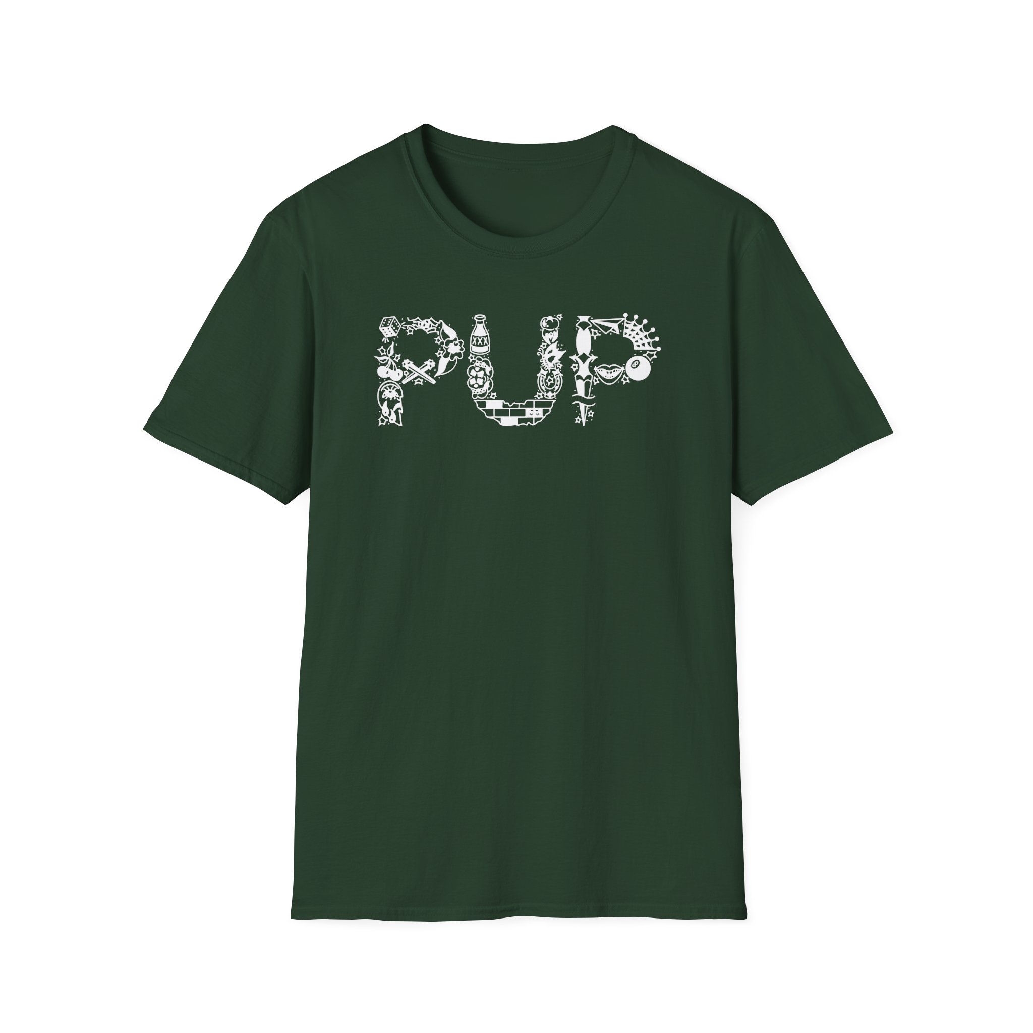 Pup Flash Logo Unisex Softstyle T-Shirt