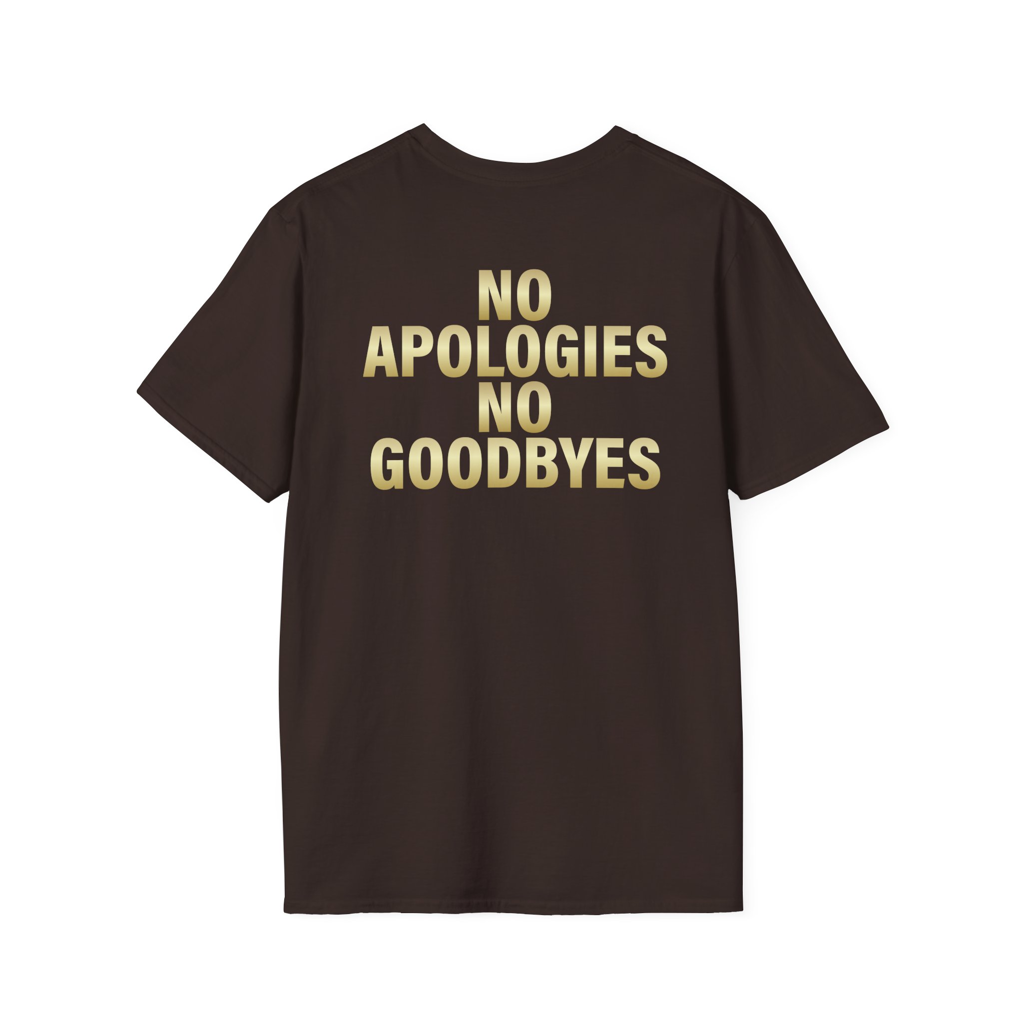 Spite No Apologies Foil Unisex Softstyle T-Shirt
