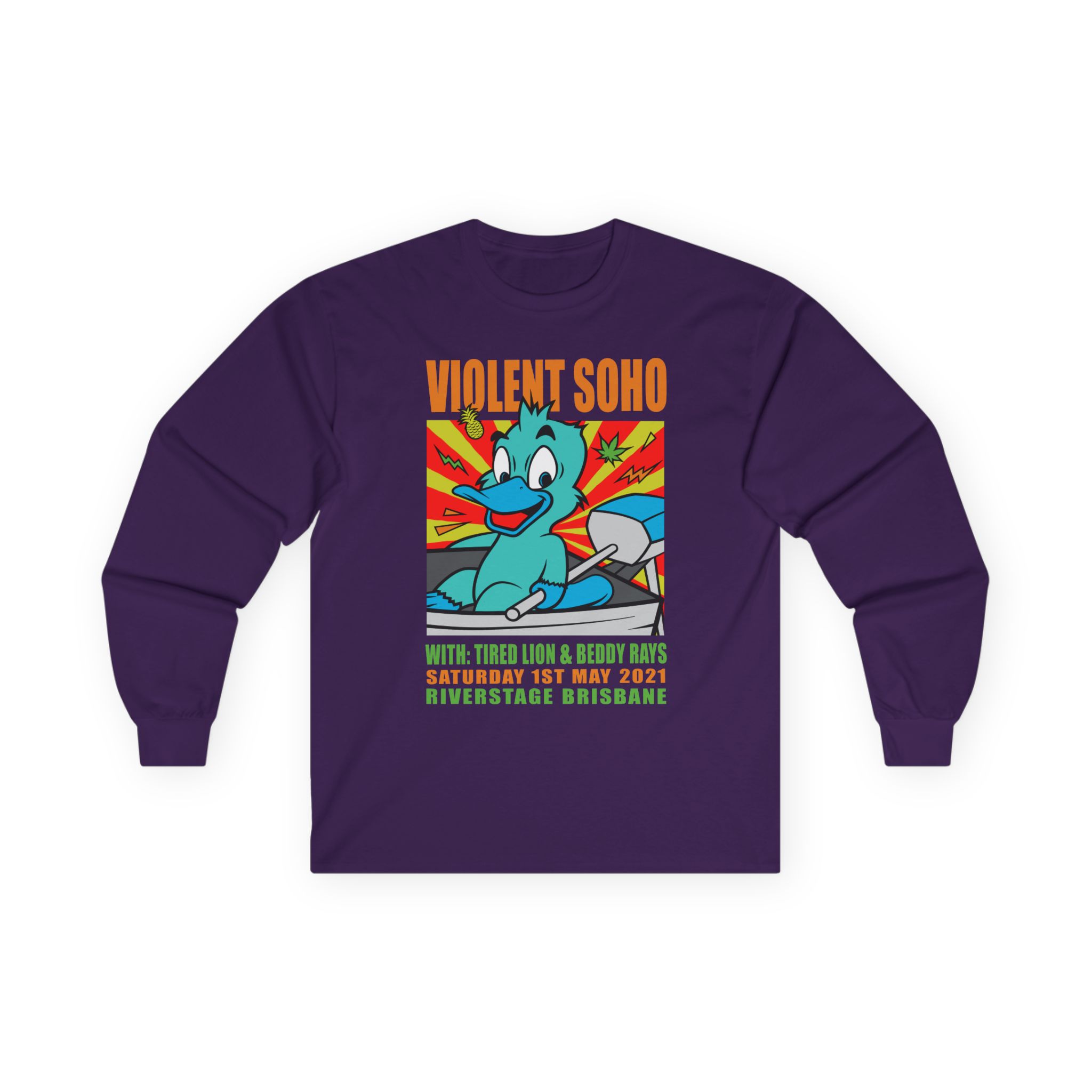 Violent Soho Event Poster Unisex Ultra Cotton Long Sleeve Tee