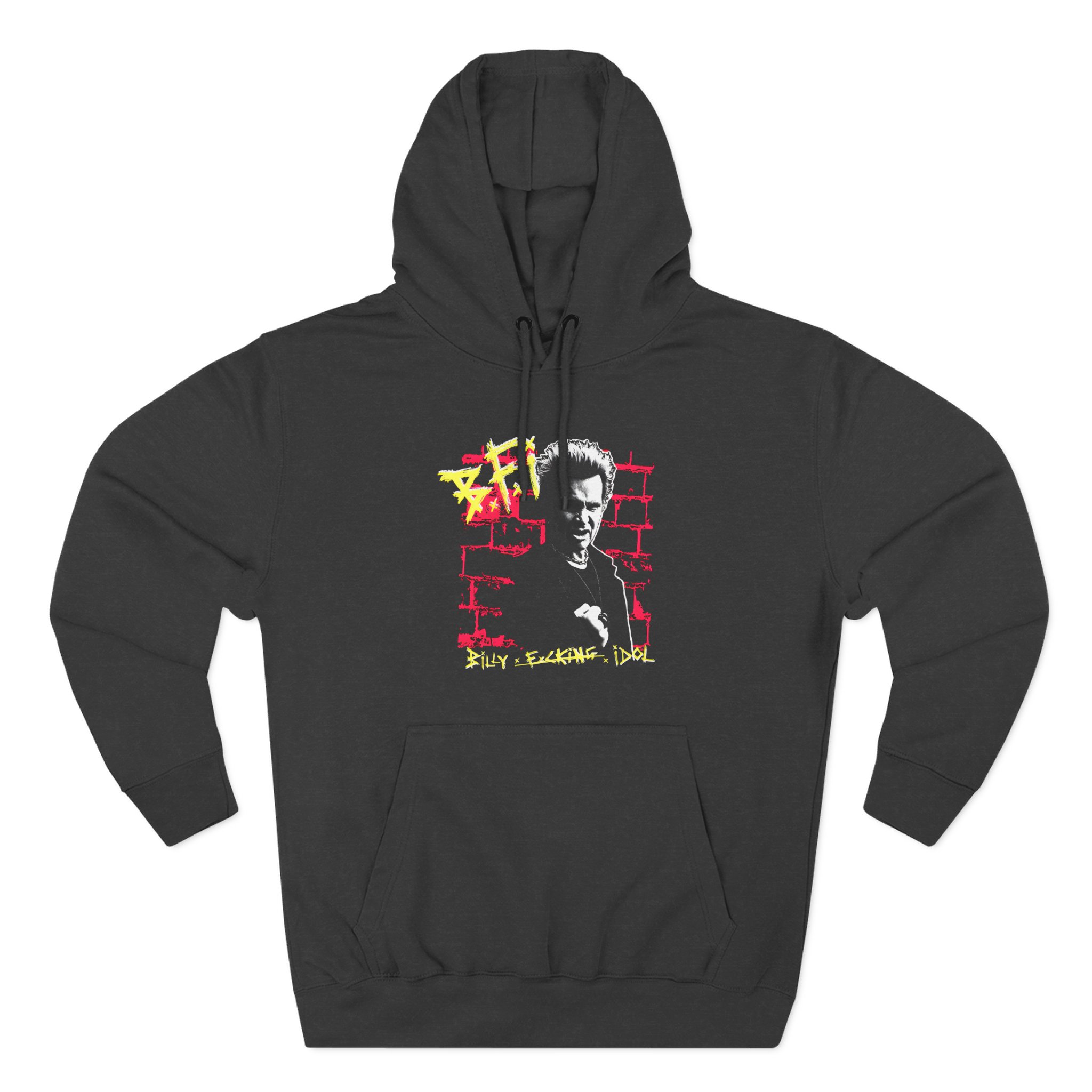Billy Idol BFI Brick Three-Panel Fleece Hoodie