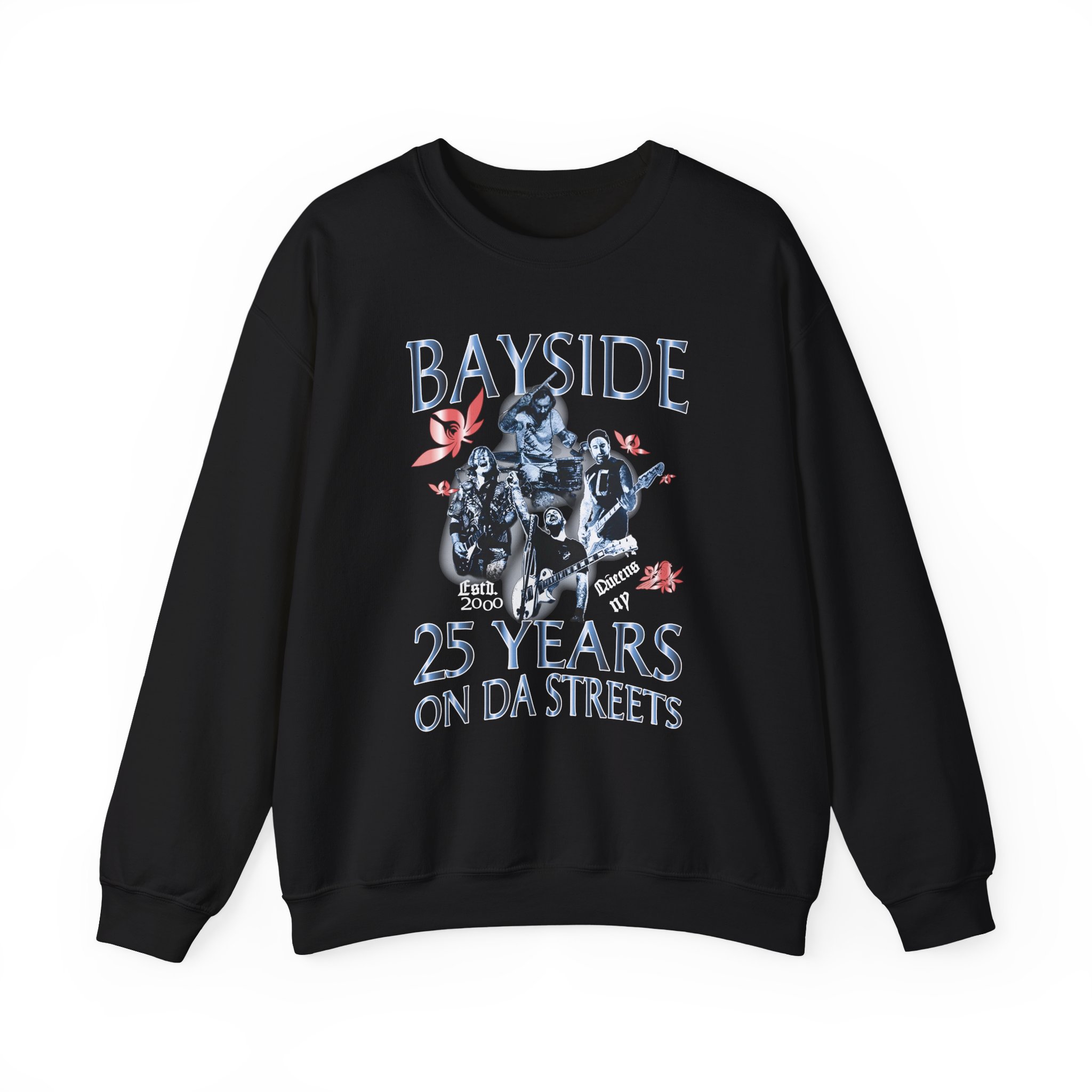 Bayside Bootleg Unisex Heavy Blendâ„¢ Crewneck Sweatshirt