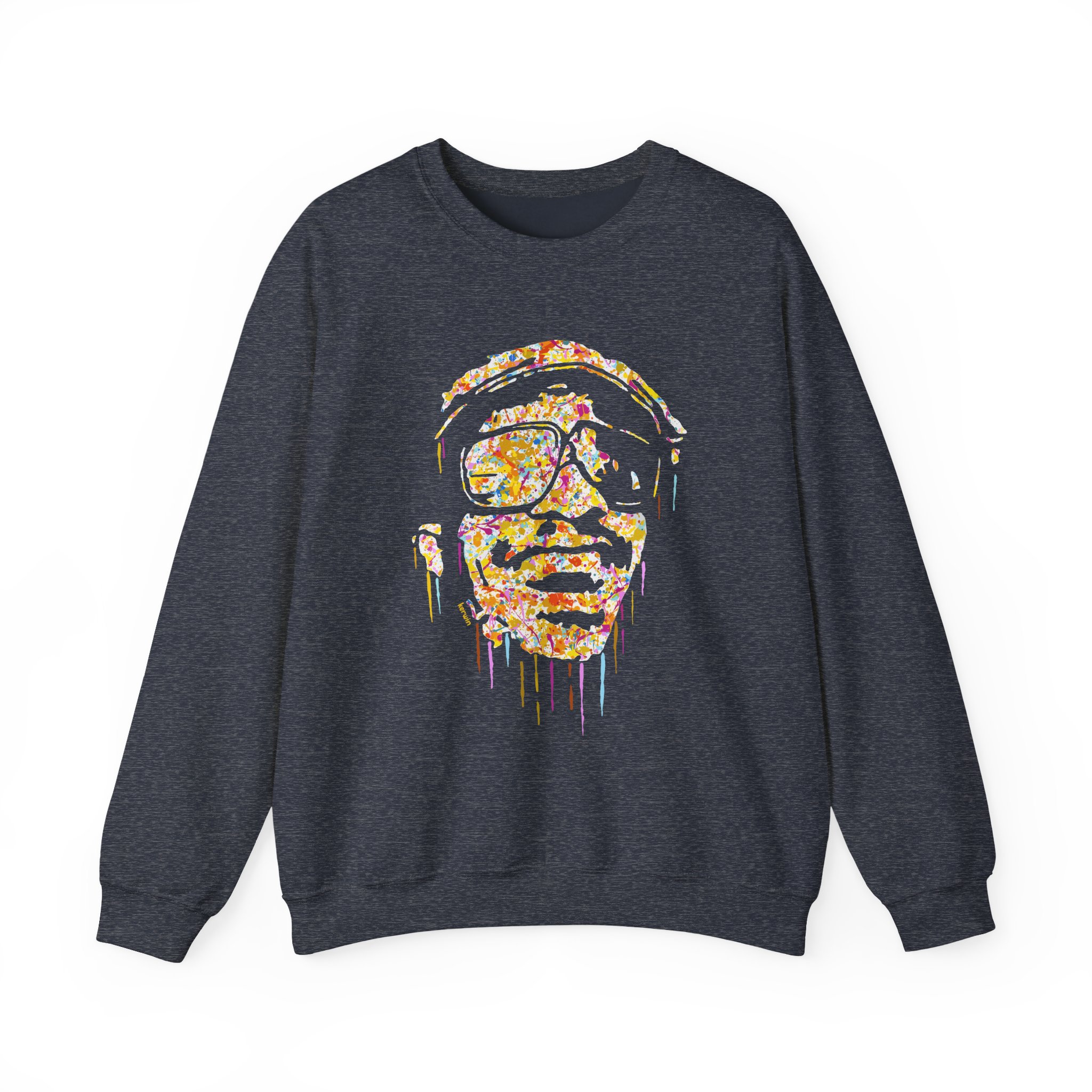 Stevie Wonder Unisex Heavy Blendâ„¢ Crewneck Sweatshirt