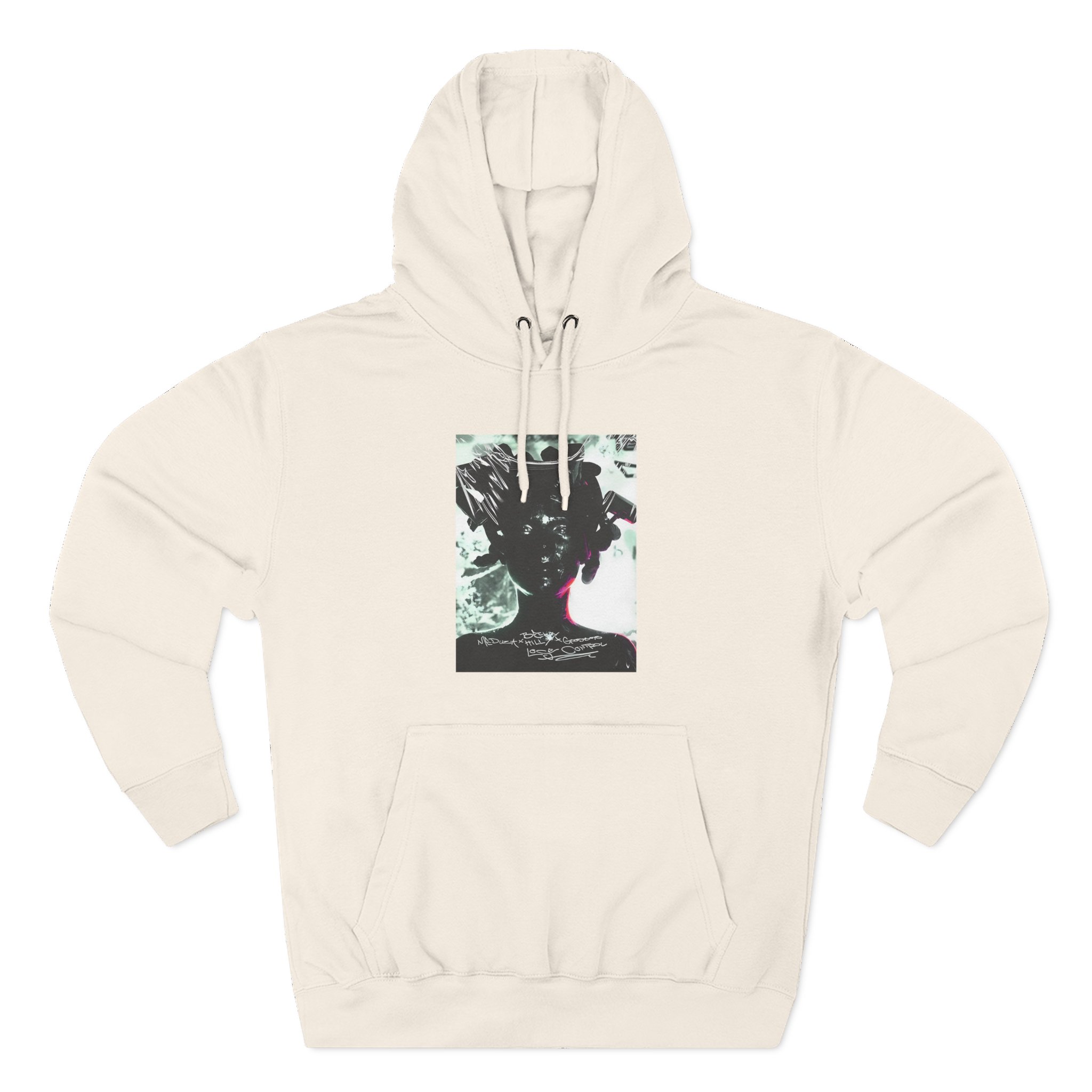 Meduza Three-Panel Fleece Hoodie