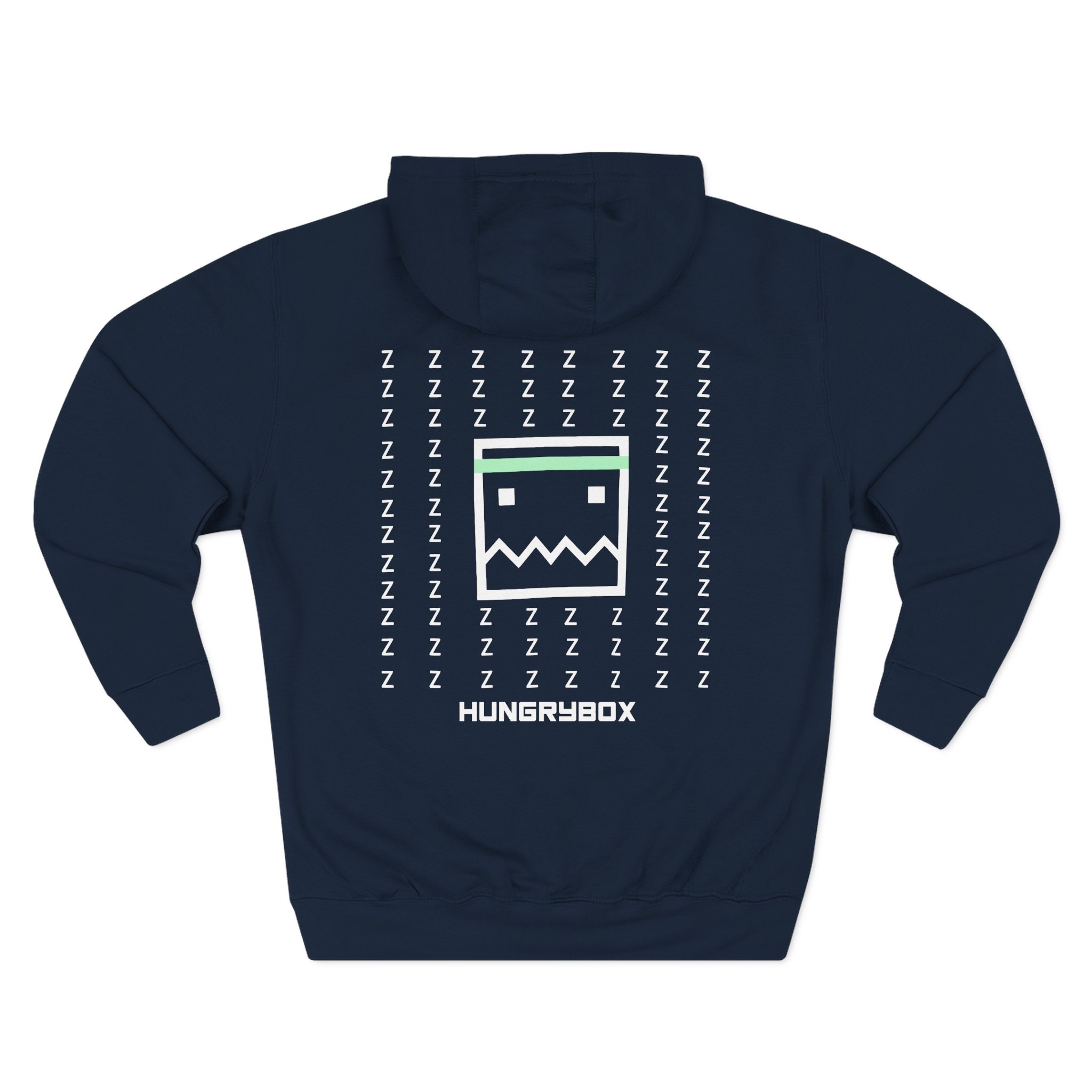 Hungrybox Three-Panel Fleece Hoodie