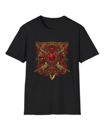 Gears of War Legacy Gold Foil Unisex Softstyle T-Shirt