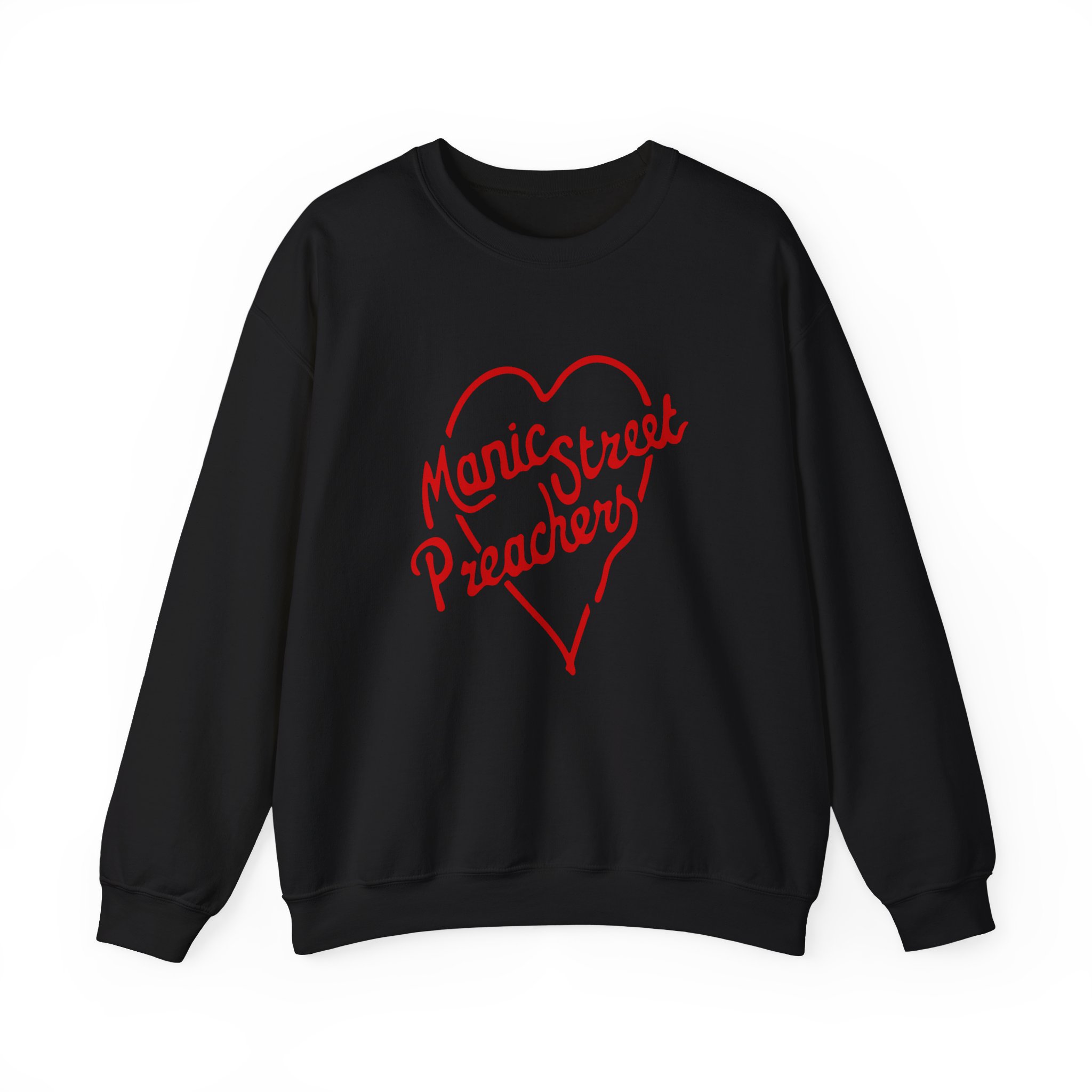 Manic Street Preachers Manic Street Preachers Stay Beautiful Unisex Heavy Blendâ„¢ Crewneck Sweatshirt