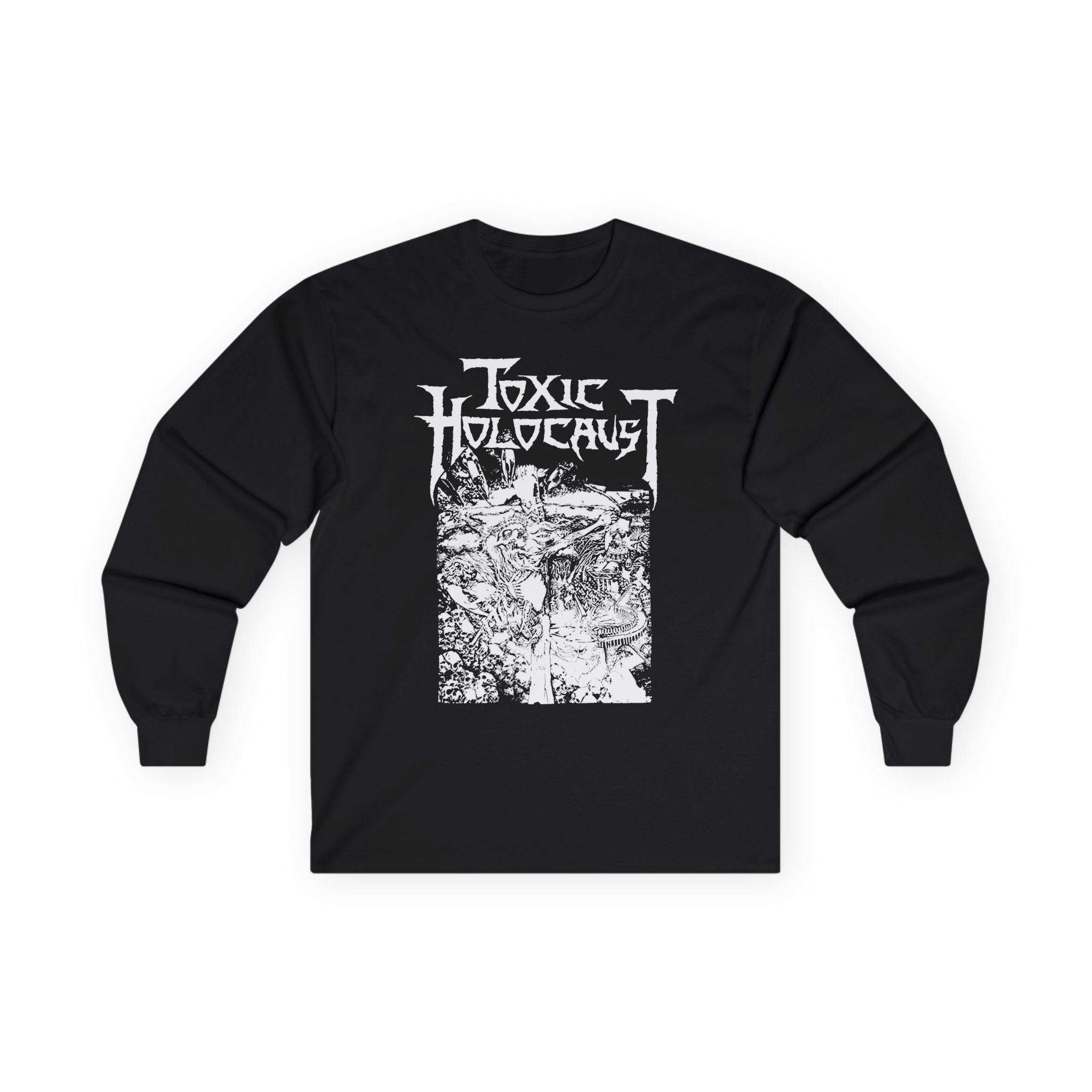 Toxic Holocaust Nuke the Cross Unisex Ultra Cotton Long Sleeve Tee