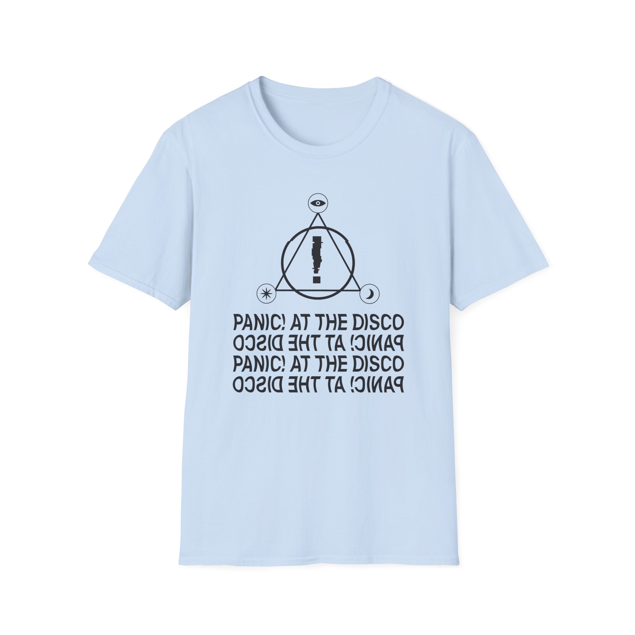 Panic at the Disco Stacked Wave Logo Unisex Softstyle T-Shirt