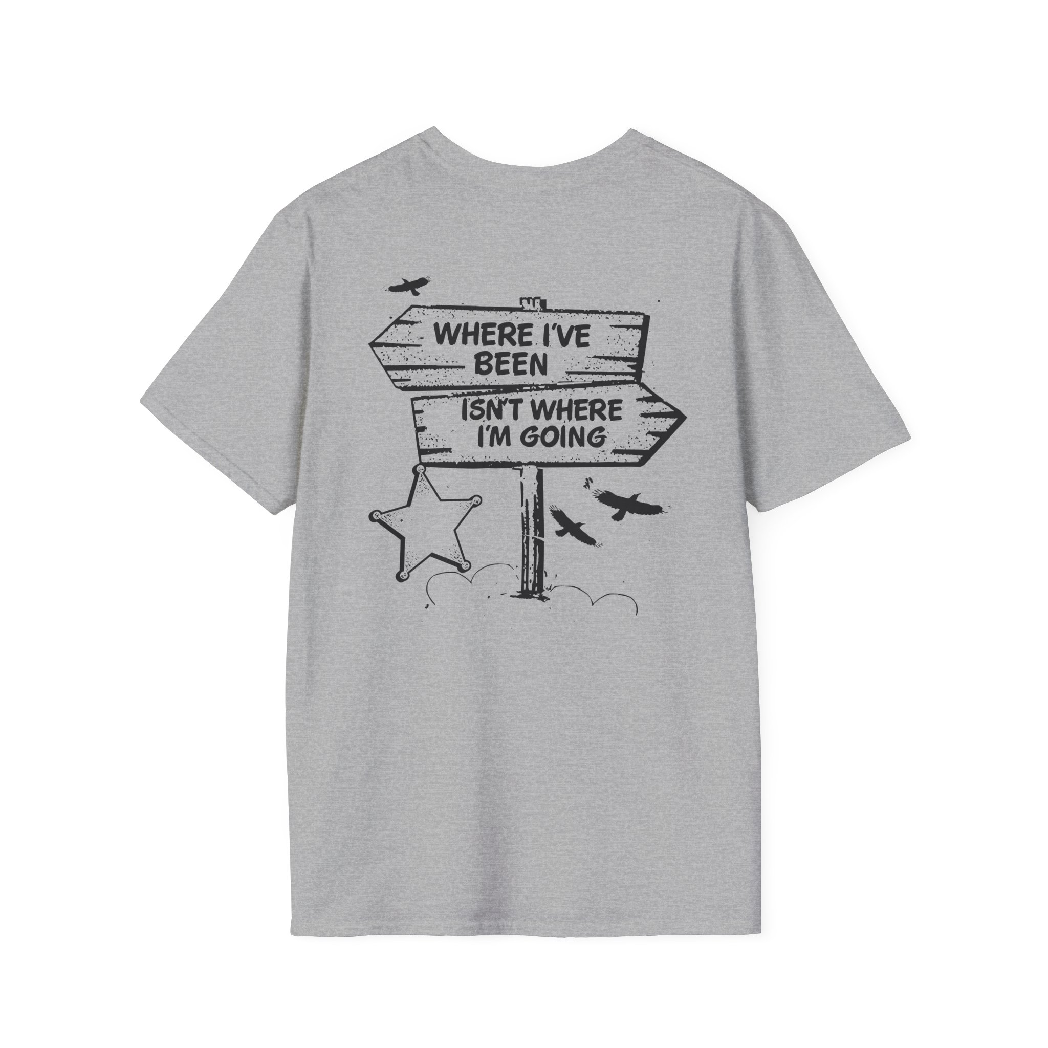 Shaboozey Fork in the Road Unisex Softstyle T-Shirt