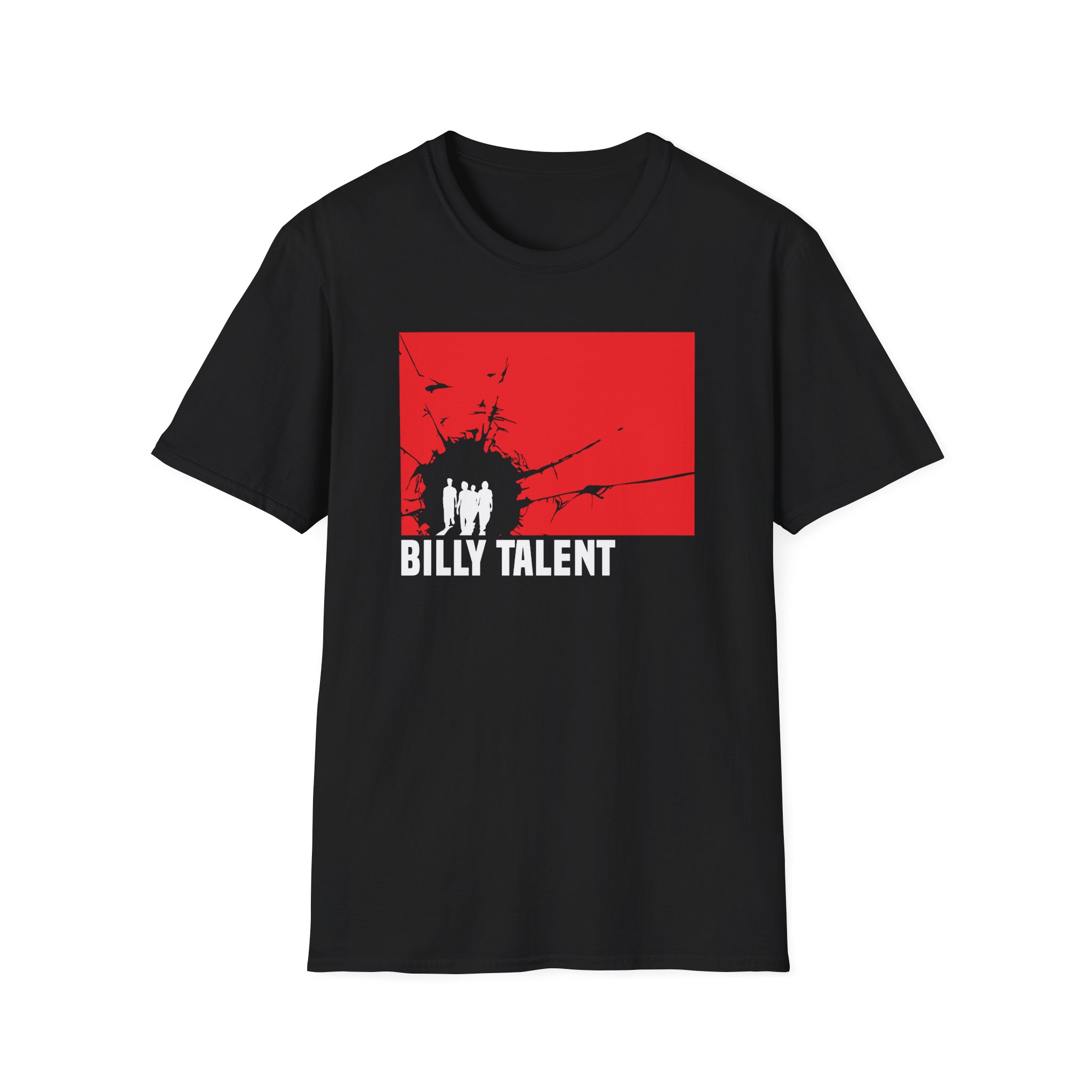 Billy Talent Red Square Unisex Softstyle T-Shirt