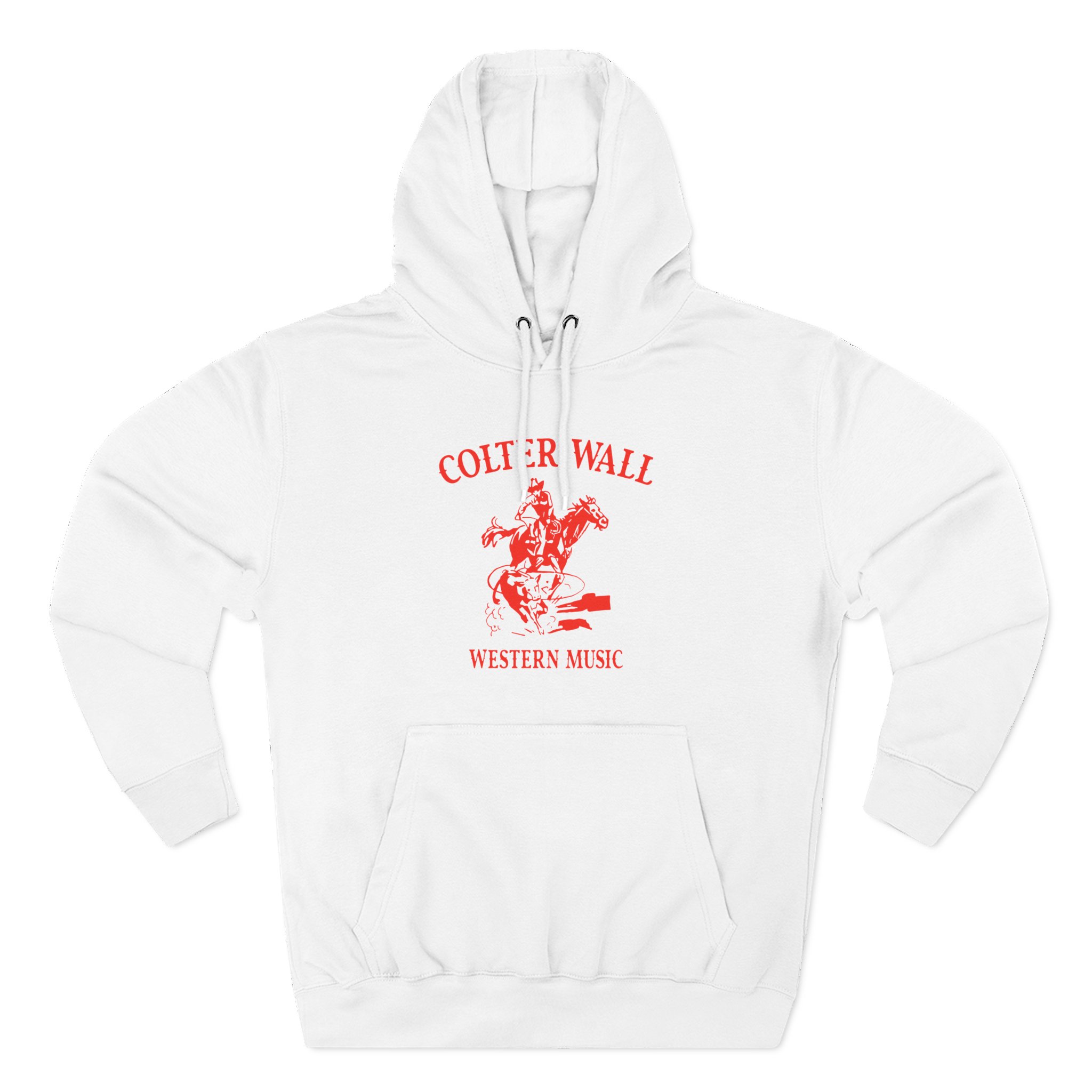 Colter Wall Western Music Youth Three-Panel Fleece Hoodie