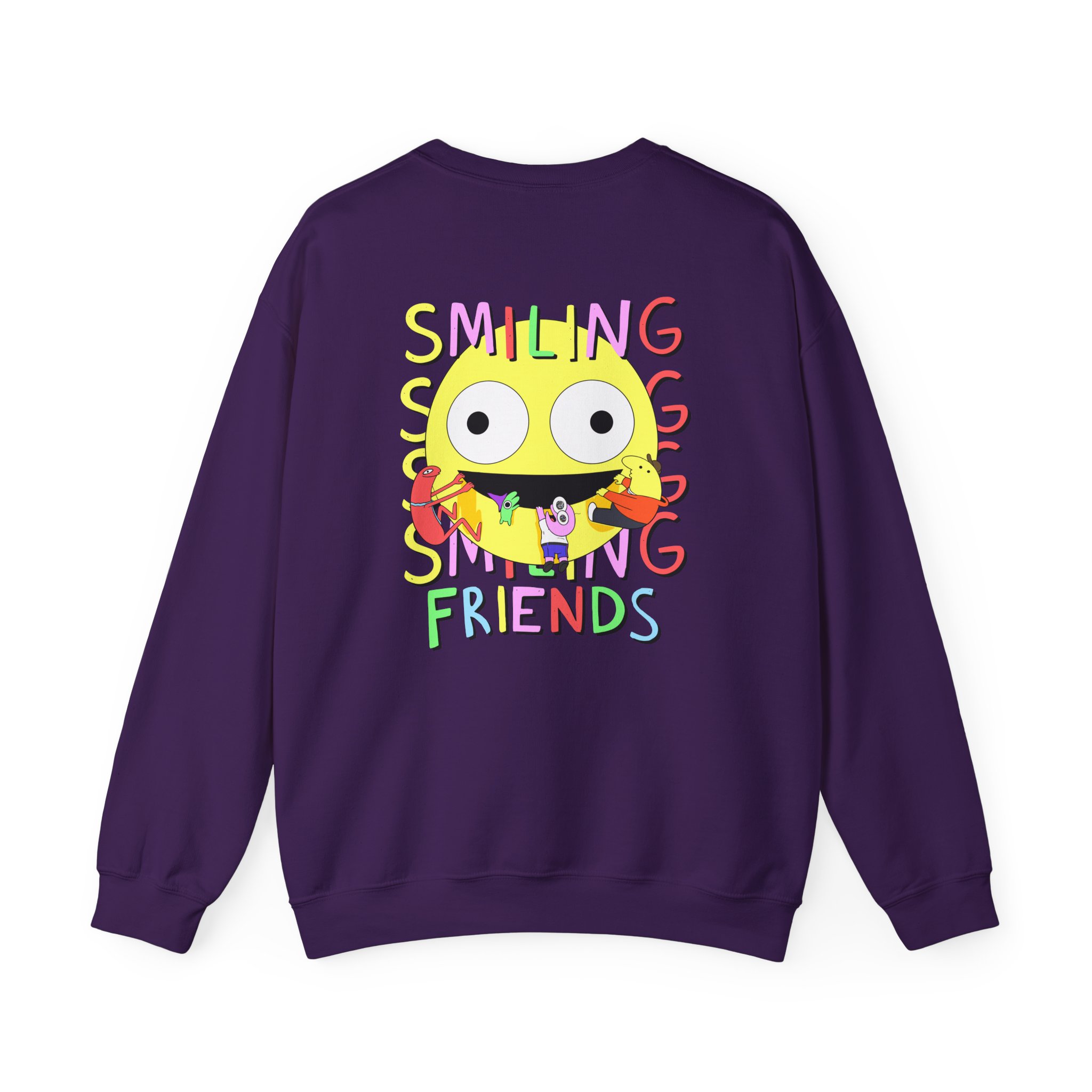 Smiling Friends Unisex Heavy Blend Crewneck Sweatshirt
