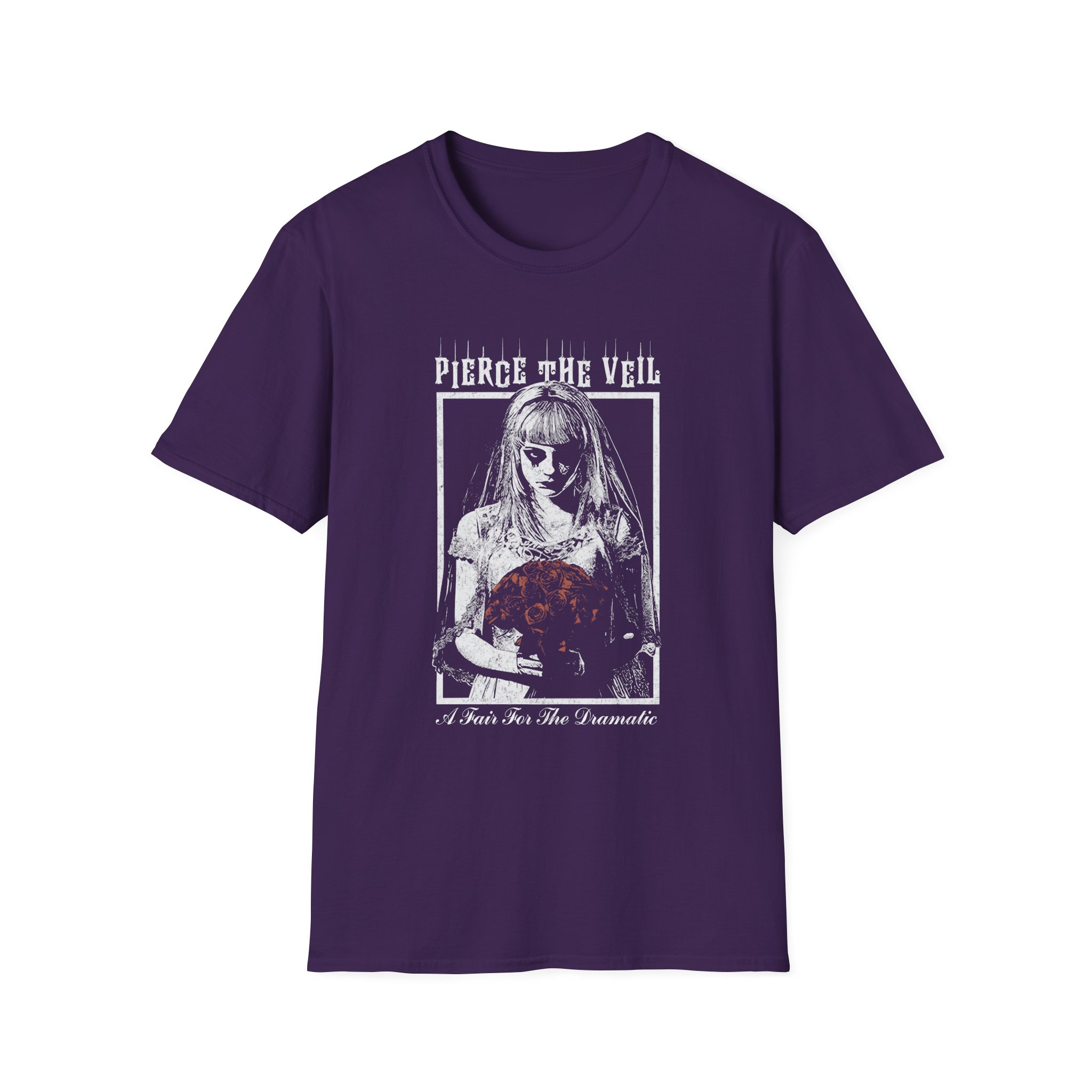 Pierce the Veil a Flair for the Dramatic Bride Unisex Softstyle T-Shirt