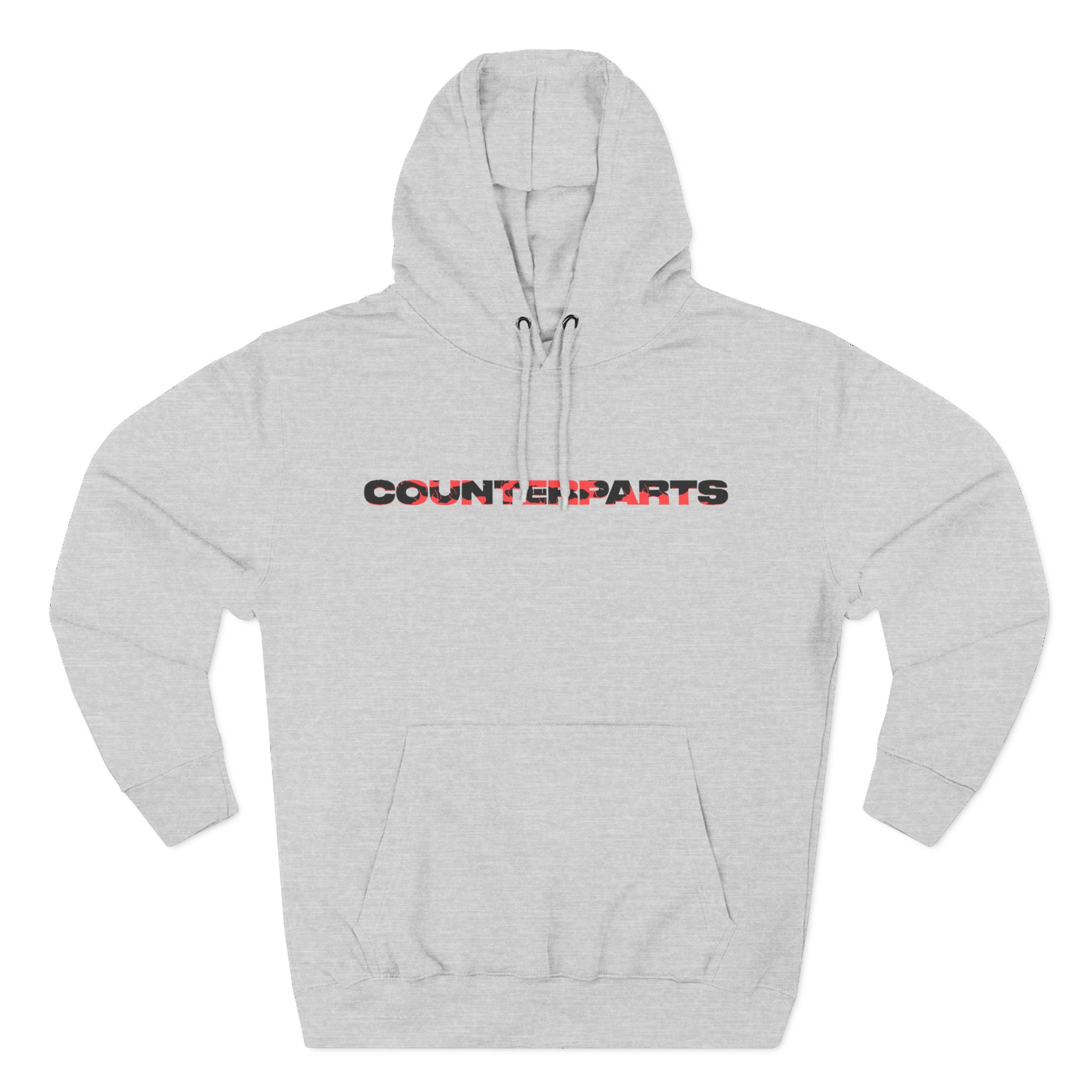 Counterparts Three-Panel Fleece Hoodie