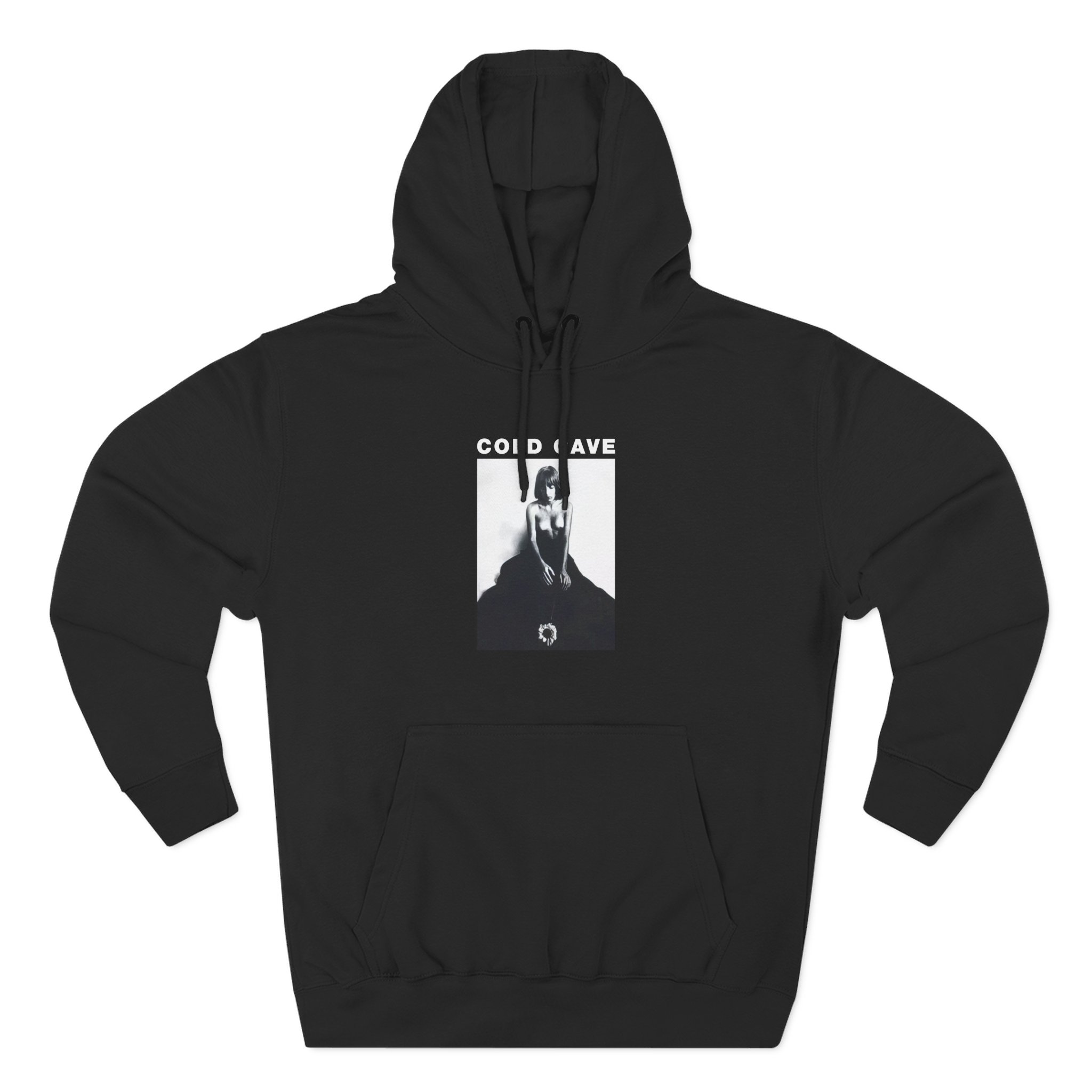 Cold Cave Sunflower Three-Panel Fleece Hoodie