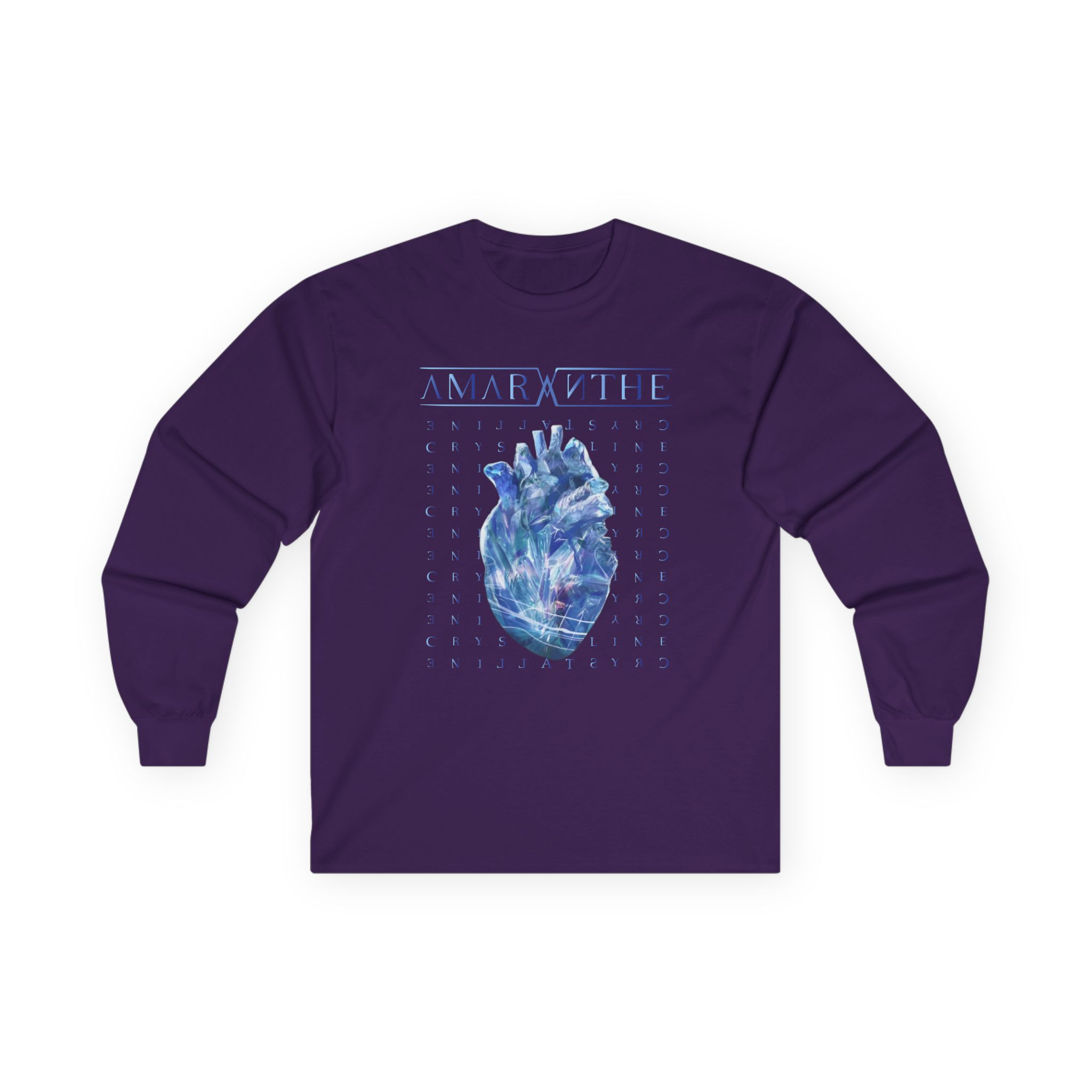 Amaranthe Crystaline Unisex Ultra Cotton Long Sleeve Tee