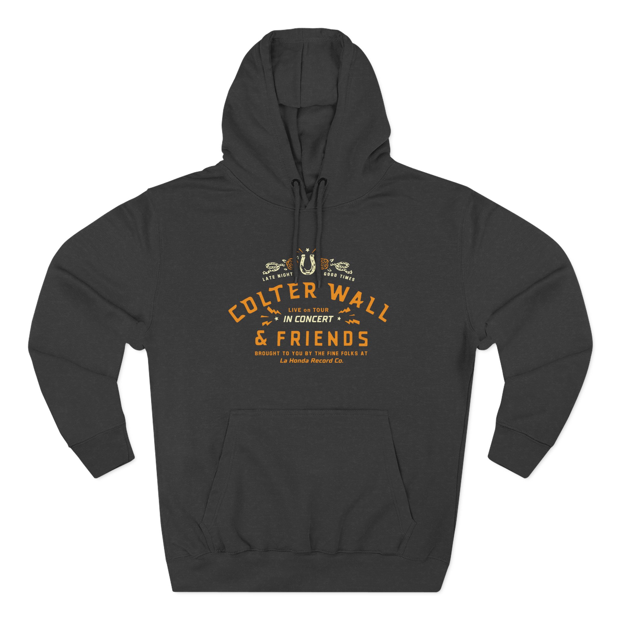 Colter Wall & Friends In Concert Three-Panel Fleece Hoodie