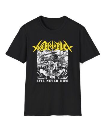 Toxic Holocaust Evil Never Dies Unisex Softstyle T-Shirt