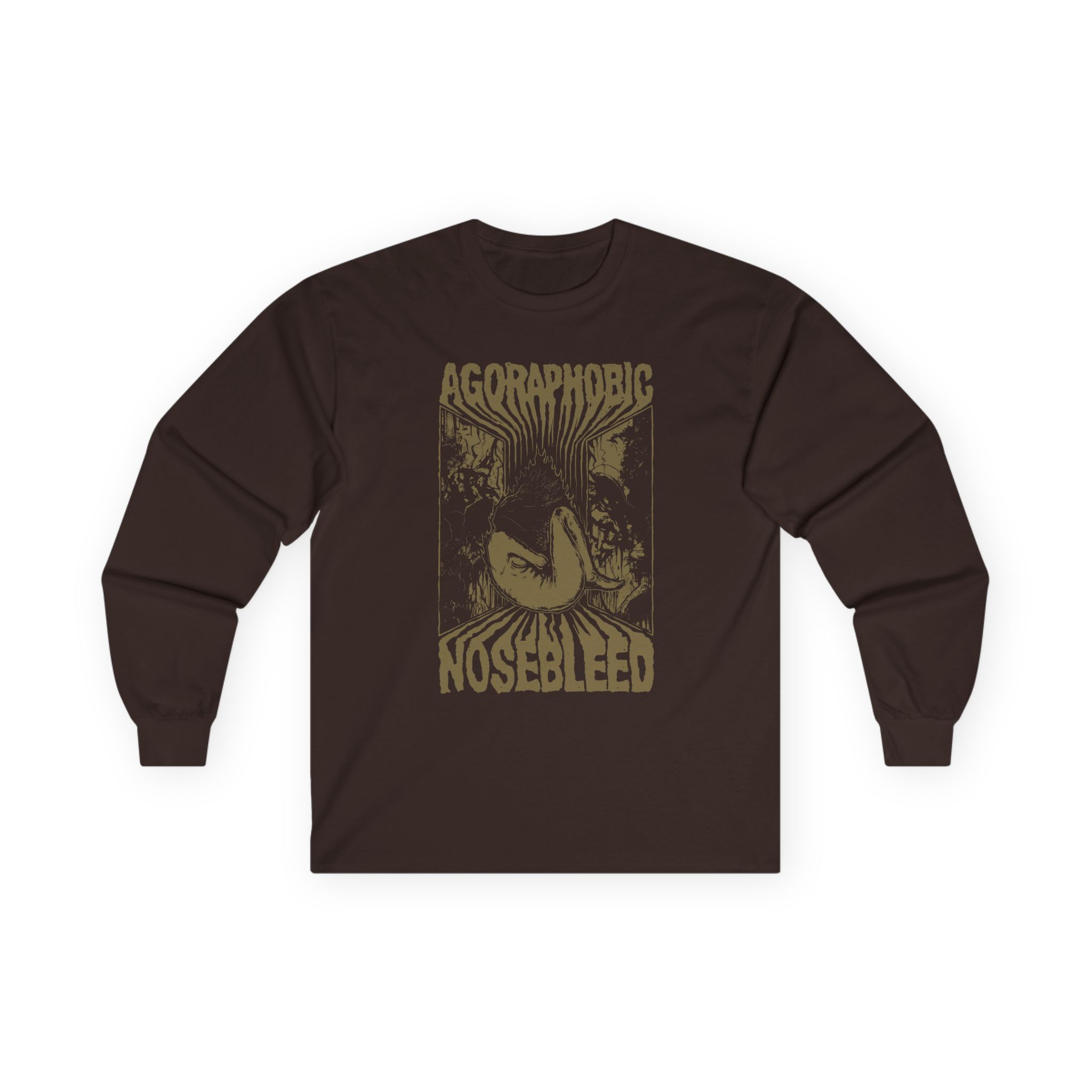 Agoraphobic Nosebleed Gnaw Unisex Ultra Cotton Long Sleeve Tee