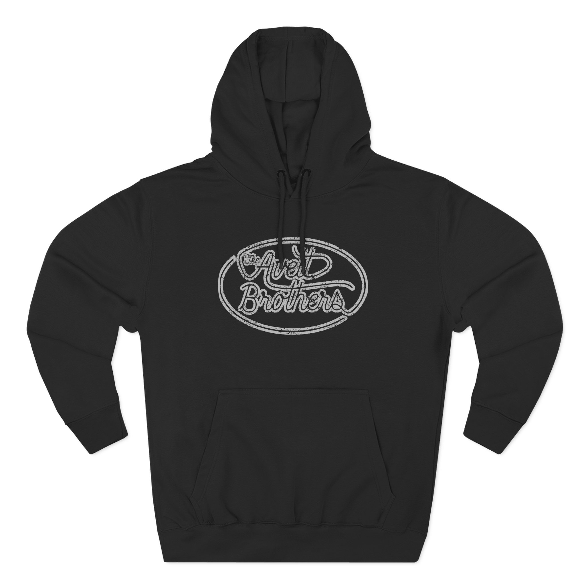 Avett Brothers Oval Logo Three-Panel Fleece Hoodie