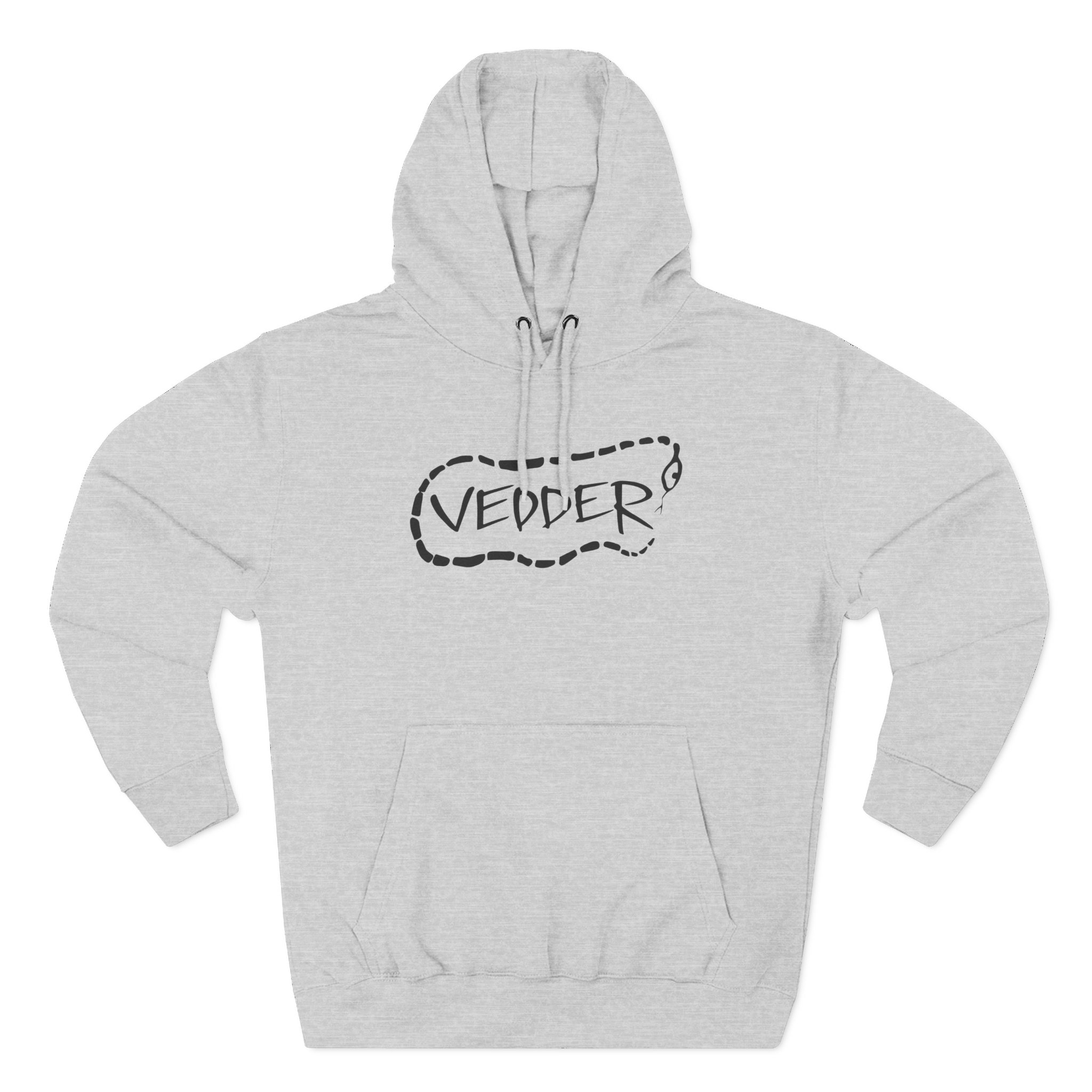 Eddie Vedder Stencil Snake Three-Panel Fleece Hoodie