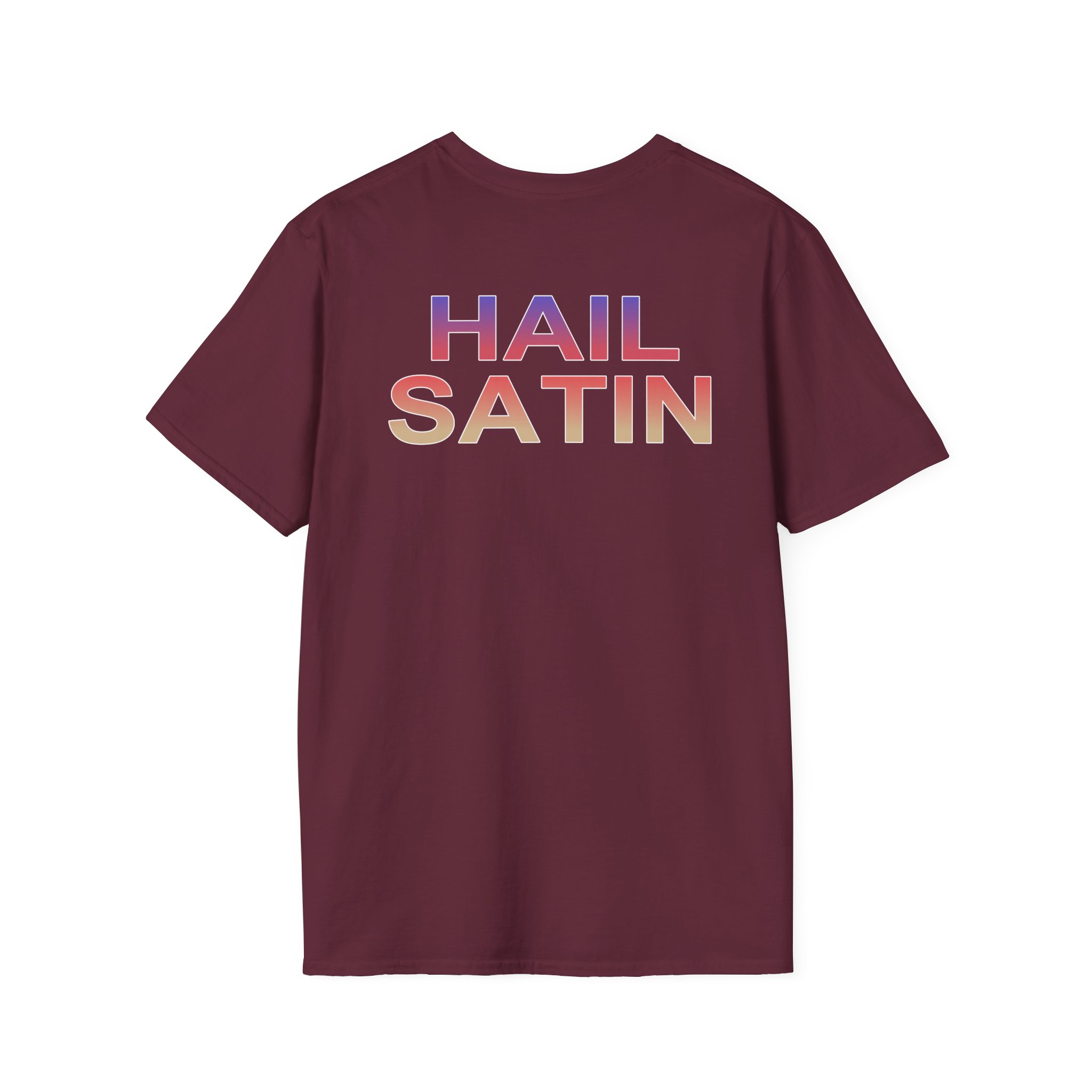 Foo Fighters Dee Gees Hail Satin Unisex Softstyle T-Shirt