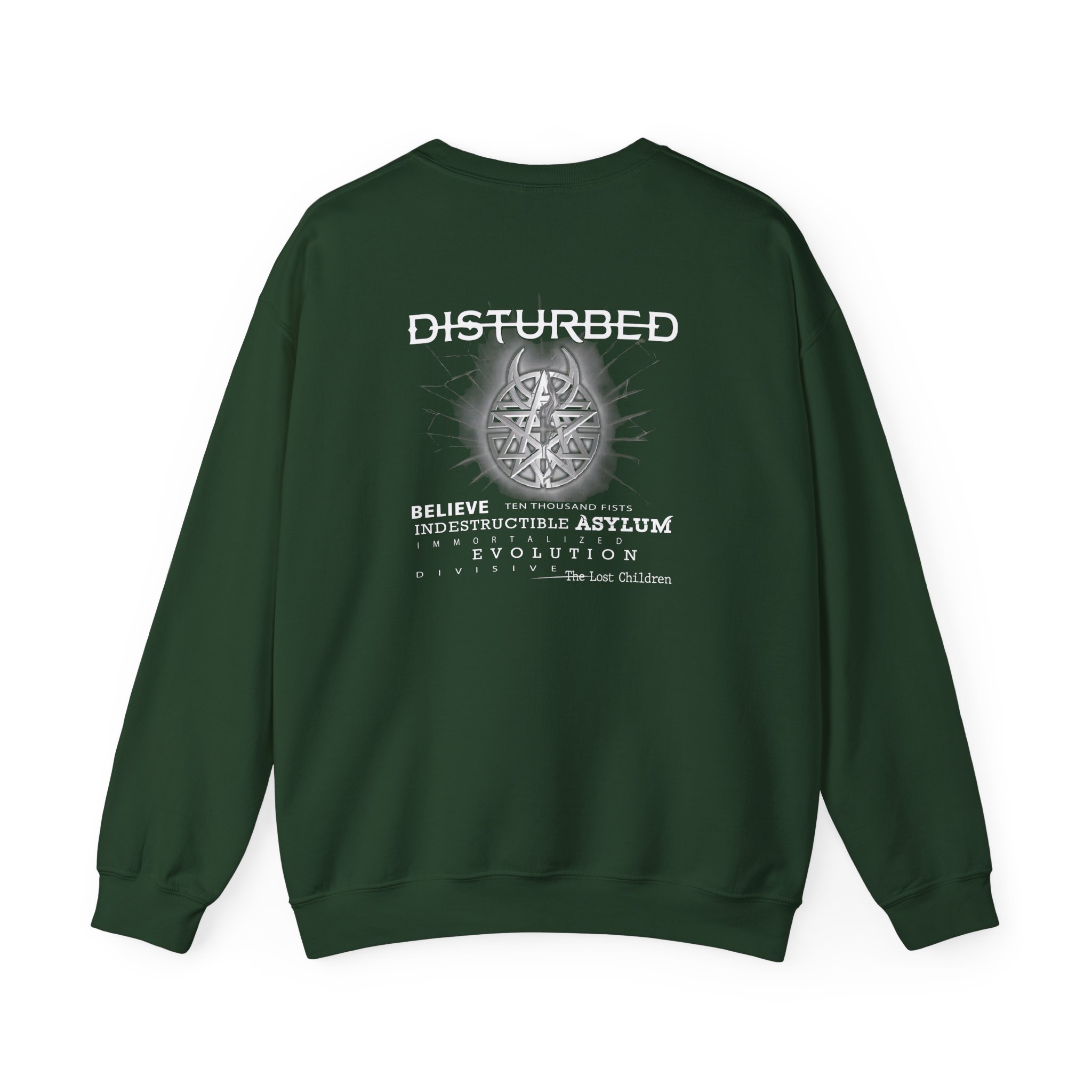 Disturbed Anthology Unisex Heavy Blendâ„¢ Crewneck Sweatshirt
