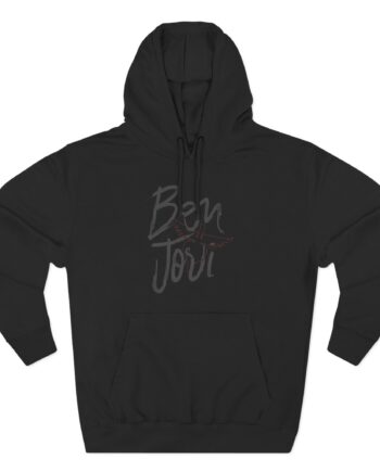 Bon Jovi Brush Strokes Three-Panel Fleece Hoodie